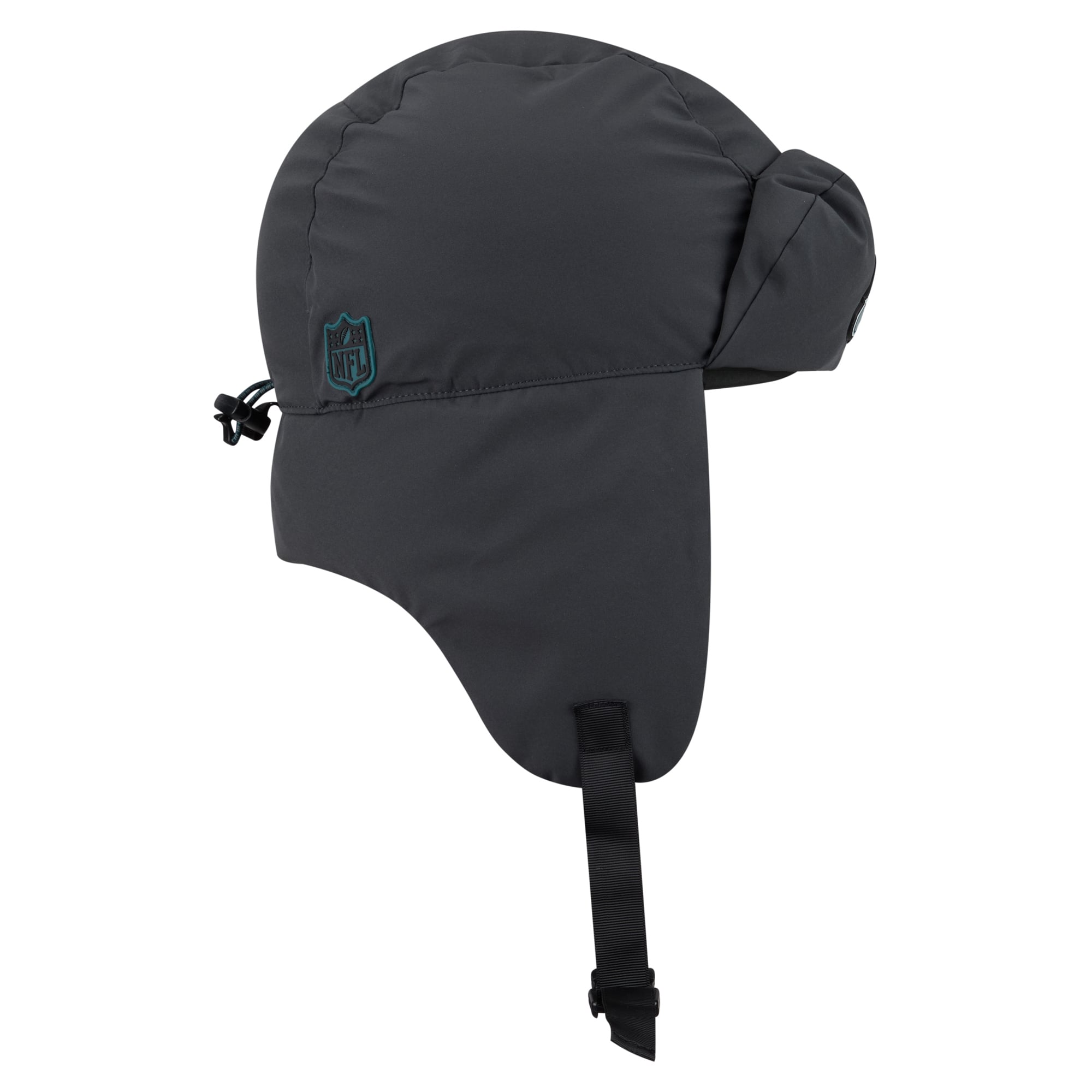 Casquette trappeur New Era anthracite Philadelphia Eagles 2026 pour homme