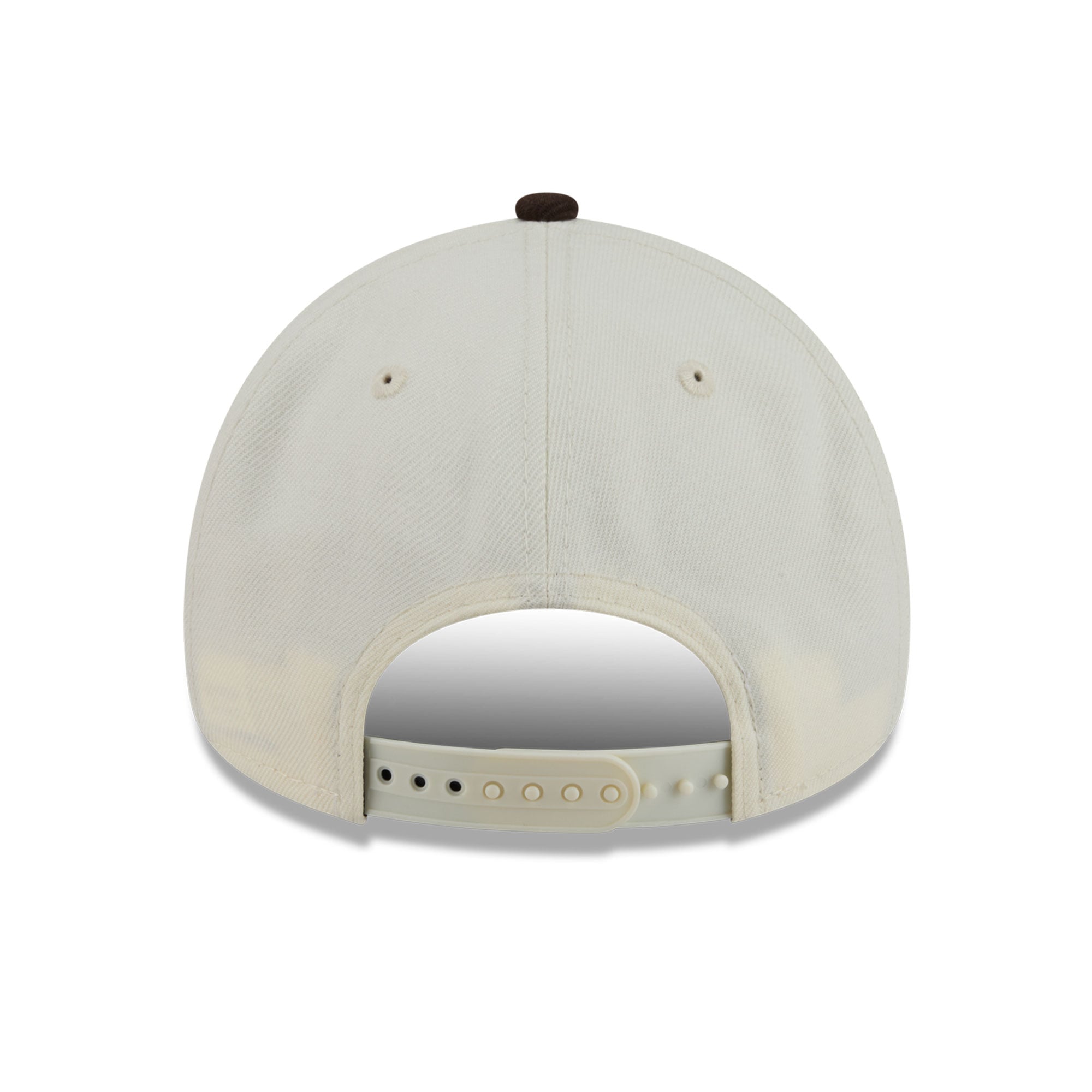Men's New Era Cream/Brown Philadelphia Eagles Pumpkin Spice A-Frame 9FORTY Adjustable Hat