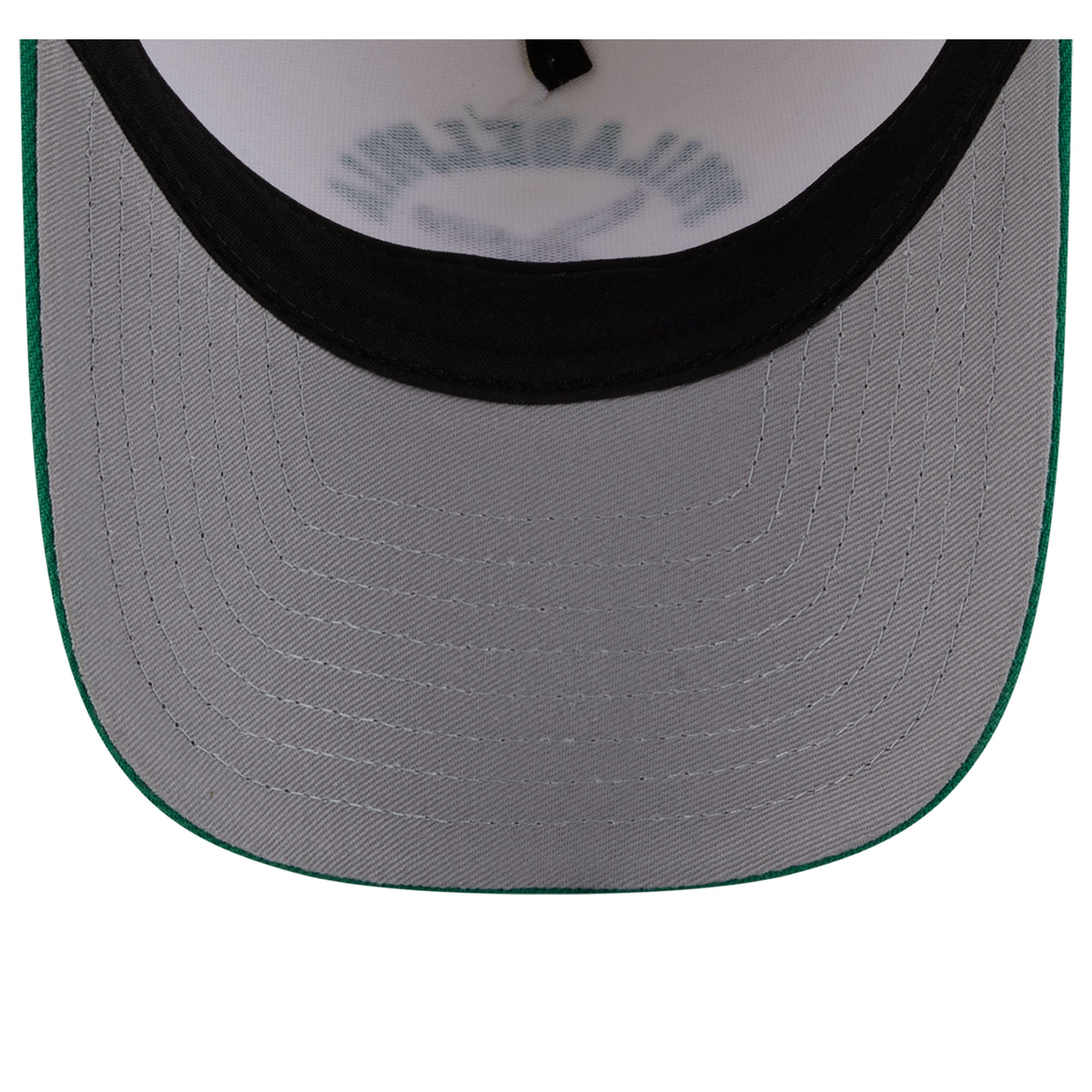 Casquette New Era pour homme, crème/vert Kelly, Philadelphia Eagles Throwback Arch 9FORTY, modèle A-Frame M-Crown, ajustable