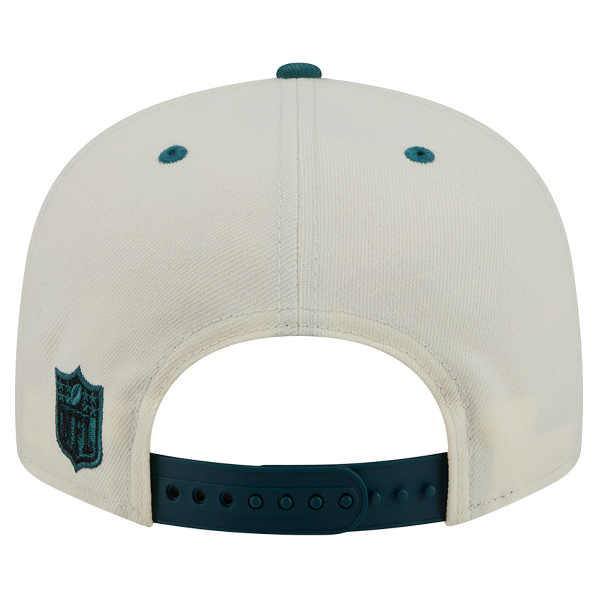 Casquette snapback New Era Classic 9FIFTY pour homme, crème/vert nuit, Philadelphia Eagles