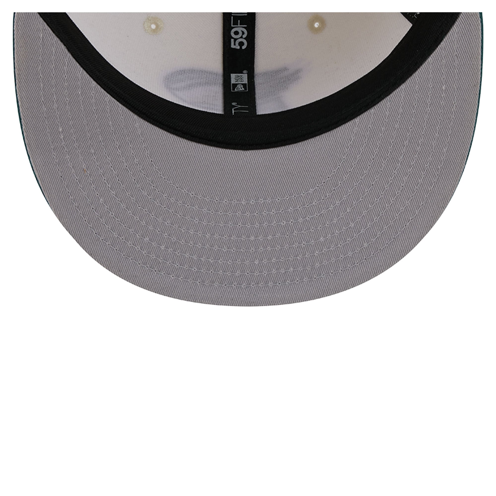 Casquette ajustée New Era Deceptor 59FIFTY pour homme, couleur crème/vert nuit, Philadelphia Eagles