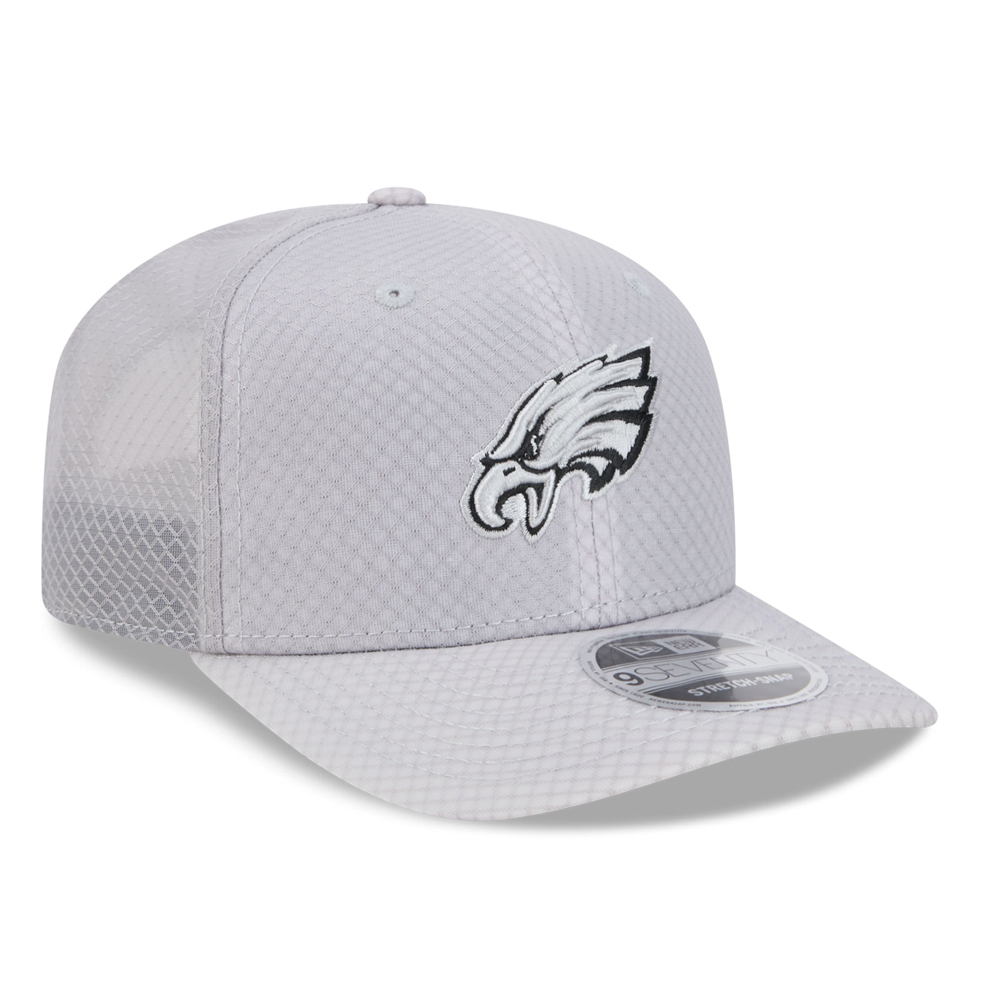 Casquette ajustable New Era grise Philadelphia Eagles 9SEVENTY pour homme