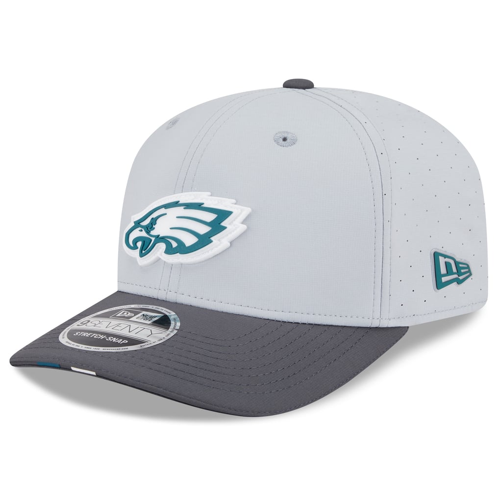 Casquette New Era Snapback Grise Réglable Pour Homme - Occasion Très Bon état