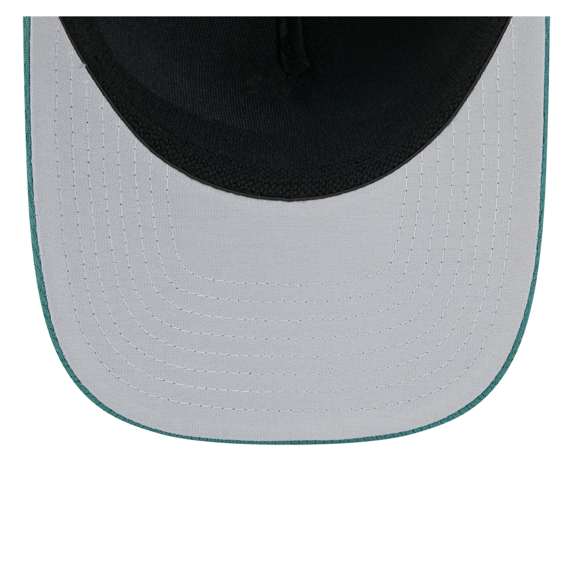 Men's New Era Gray/Midnight Green Philadelphia Eagles Tech M-Crown A-Frame 39THIRTY Flex Hat