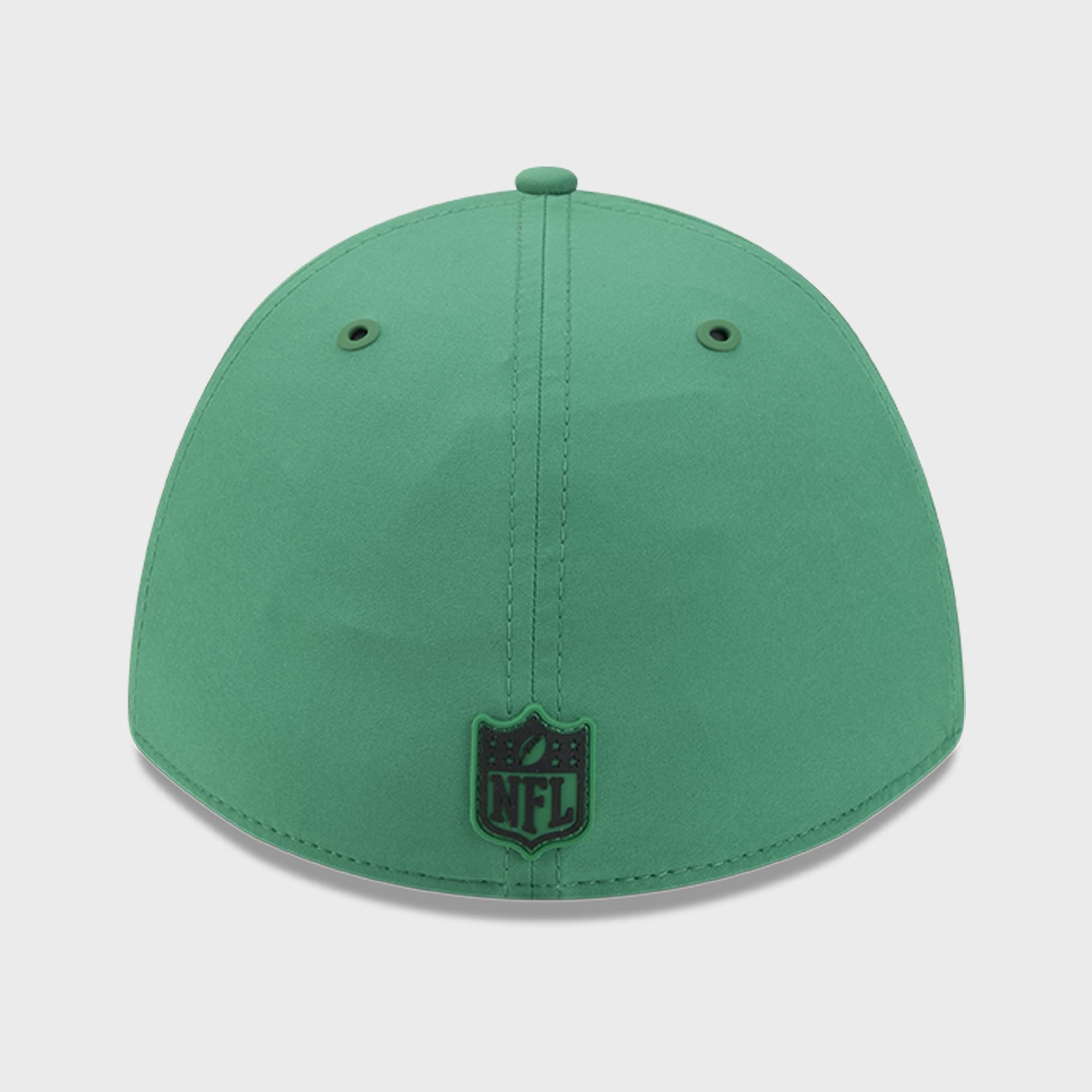 Casquette New Era Kelly Green Philadelphia Eagles 2026 Sideline Throwback 39THIRTY M-Crown Flex pour homme