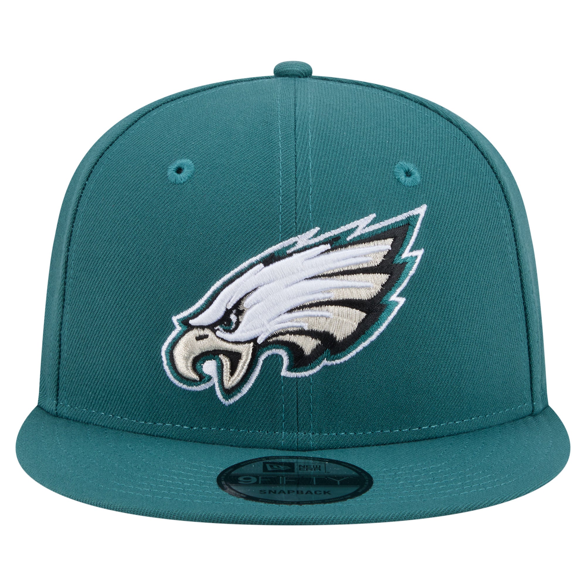 Casquette snapback New Era Kelly Green Philadelphia Eagles 9FIFTY pour homme