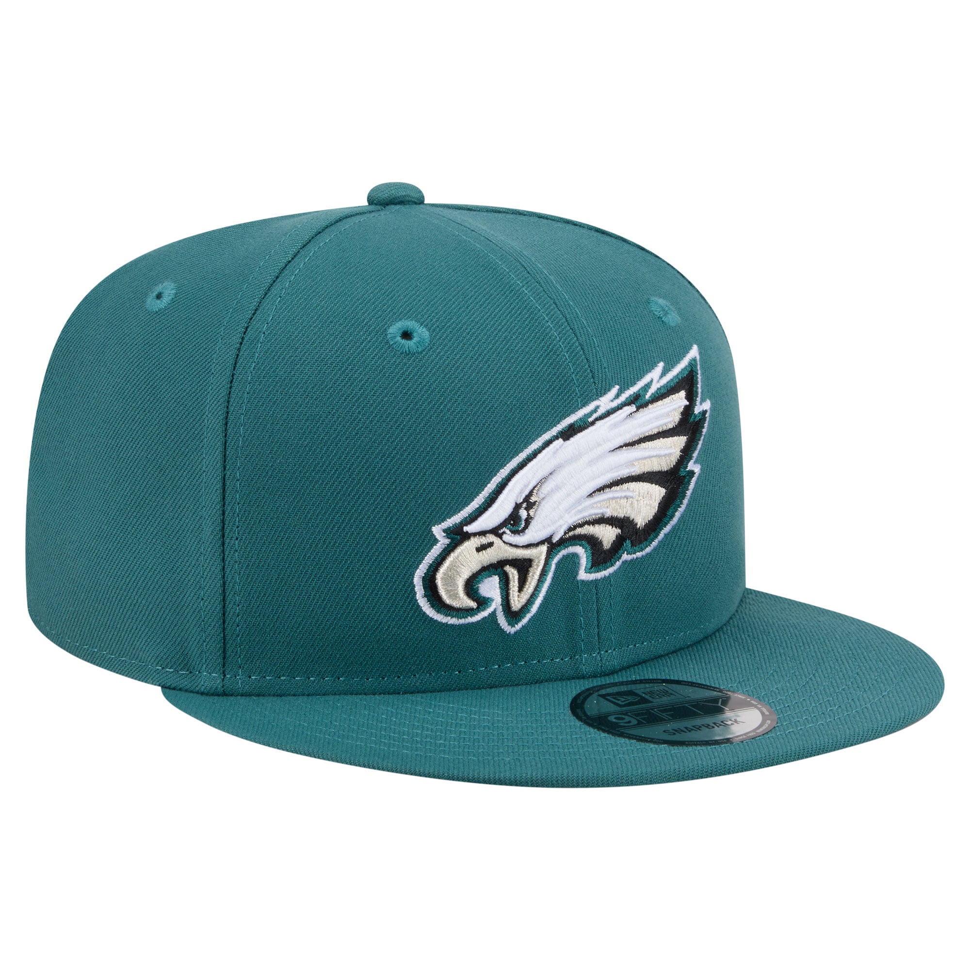 Casquette snapback New Era Kelly Green Philadelphia Eagles 9FIFTY pour homme