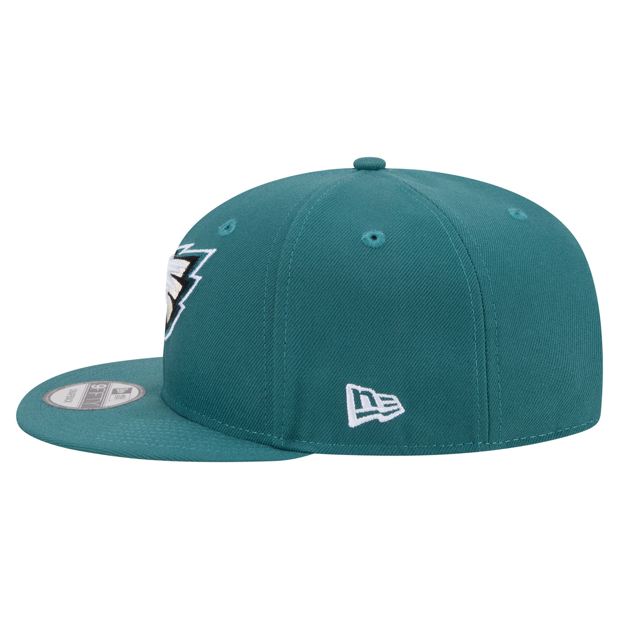 Casquette snapback New Era Kelly Green Philadelphia Eagles 9FIFTY pour homme