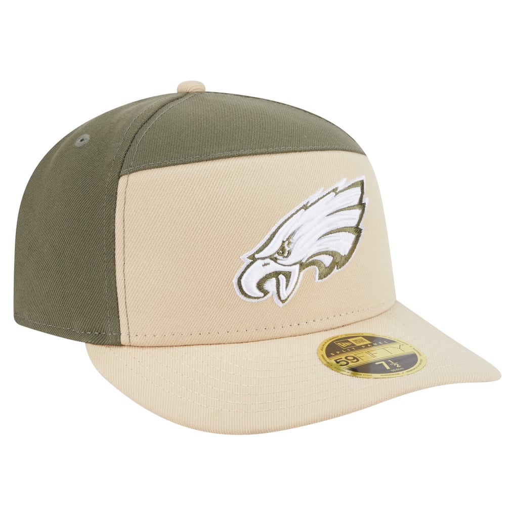 Philadelphia Eagles New Era Two-Tone Color Pack Split Panel 59FIFTY ...