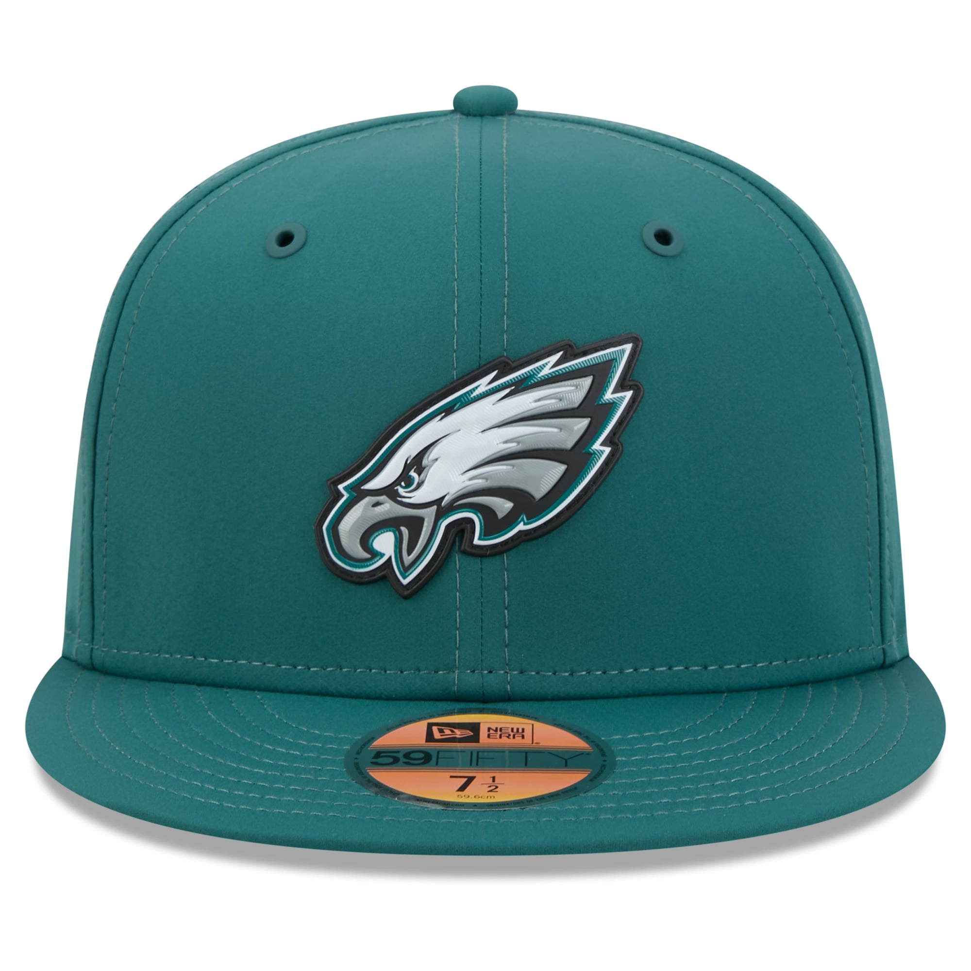 Men's New Era Midnight Green Philadelphia Eagles 2026 Sideline 59FIFTY Fitted Hat