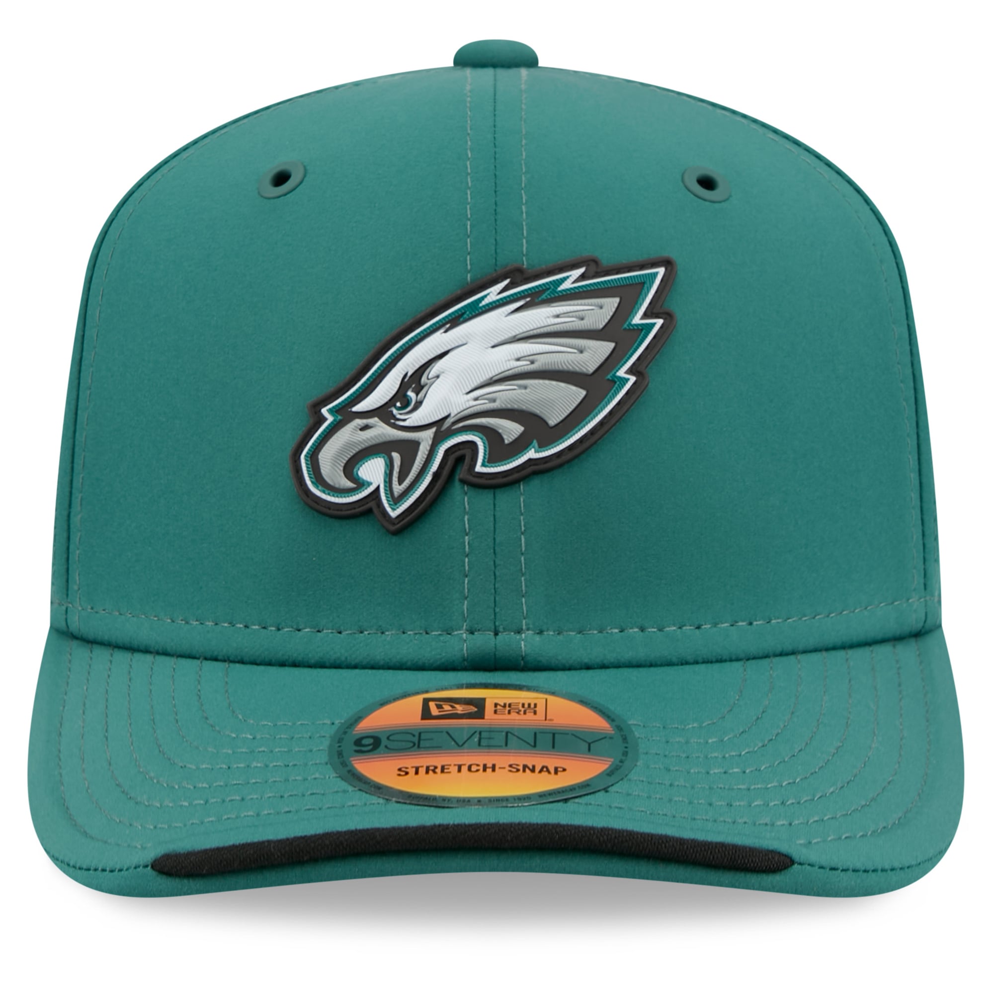 Men's New Era Midnight Green Philadelphia Eagles 2026 Sideline 9SEVENTY Adjustable Hat