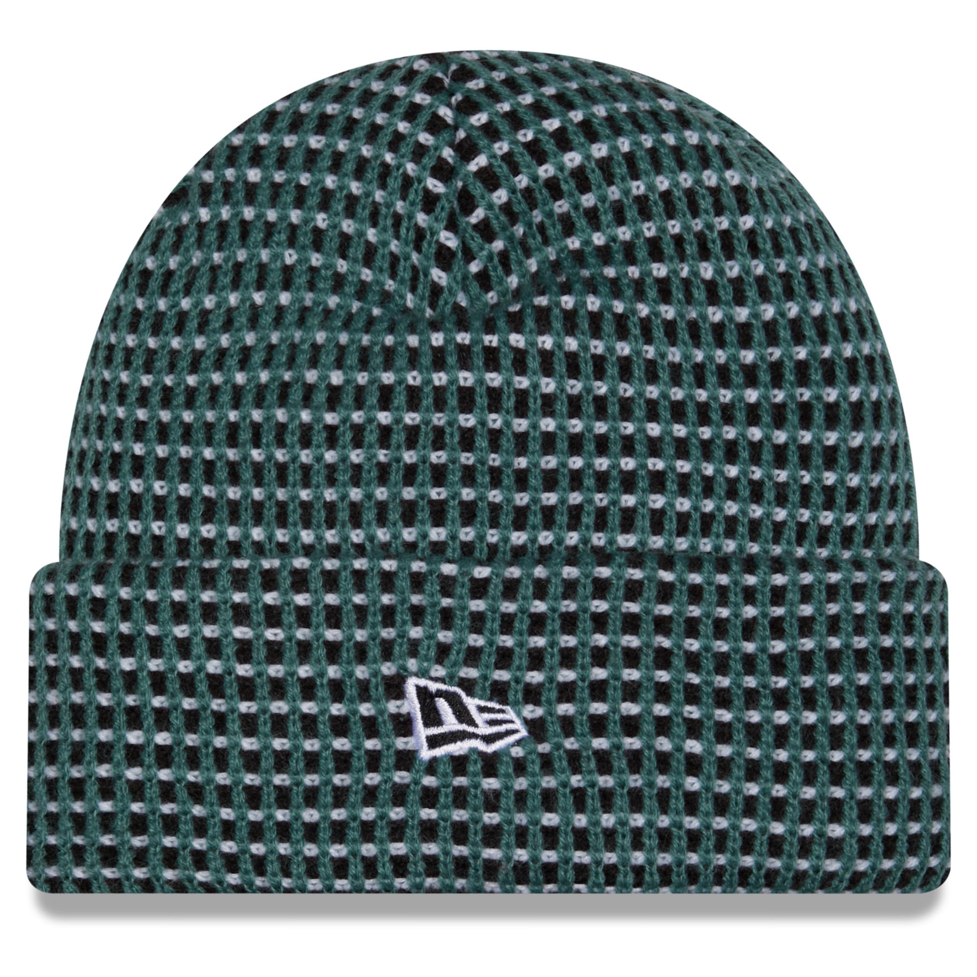 Bonnet à revers vert nuit New Era Philadelphia Eagles 2026 pour homme
