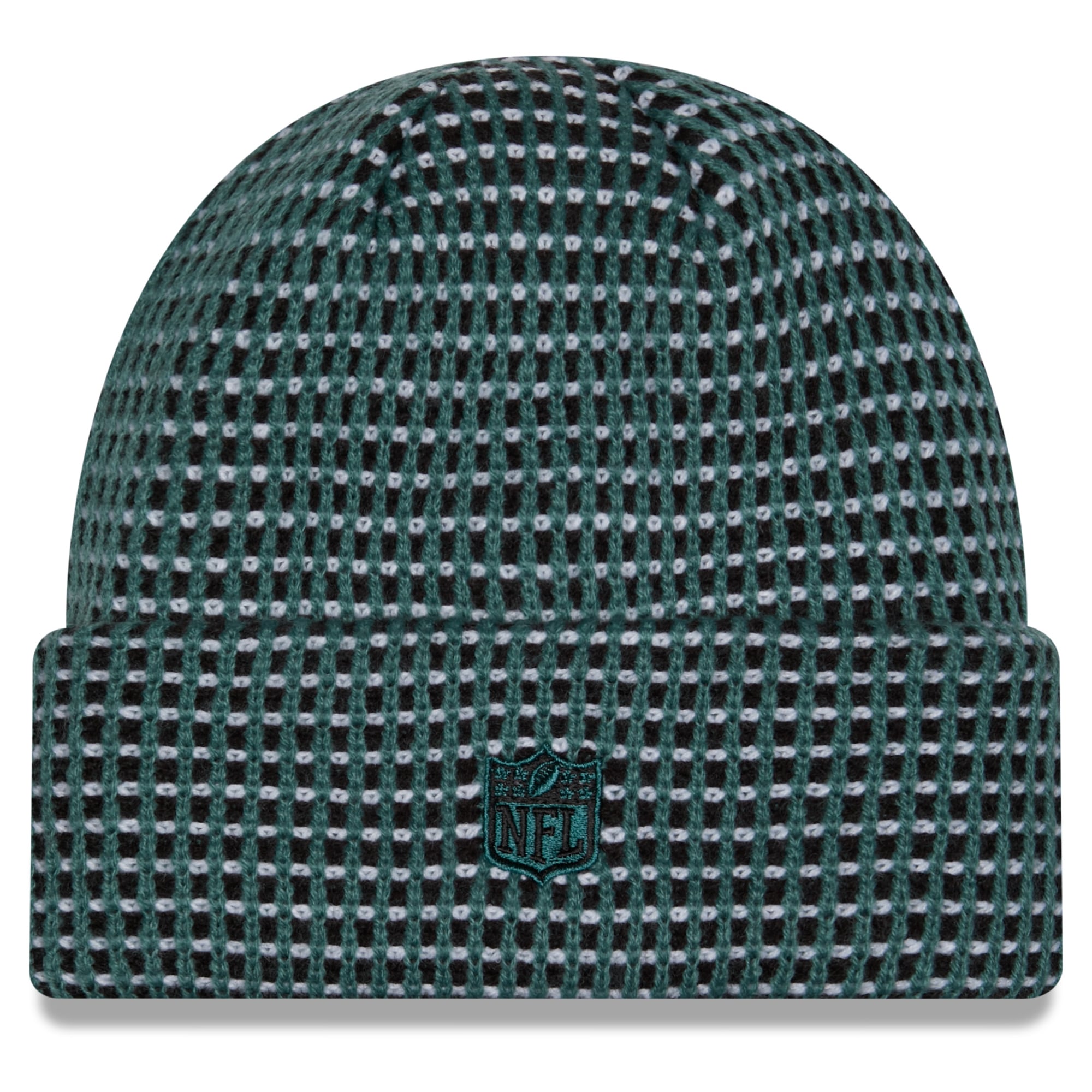 Bonnet à revers vert nuit New Era Philadelphia Eagles 2026 pour homme
