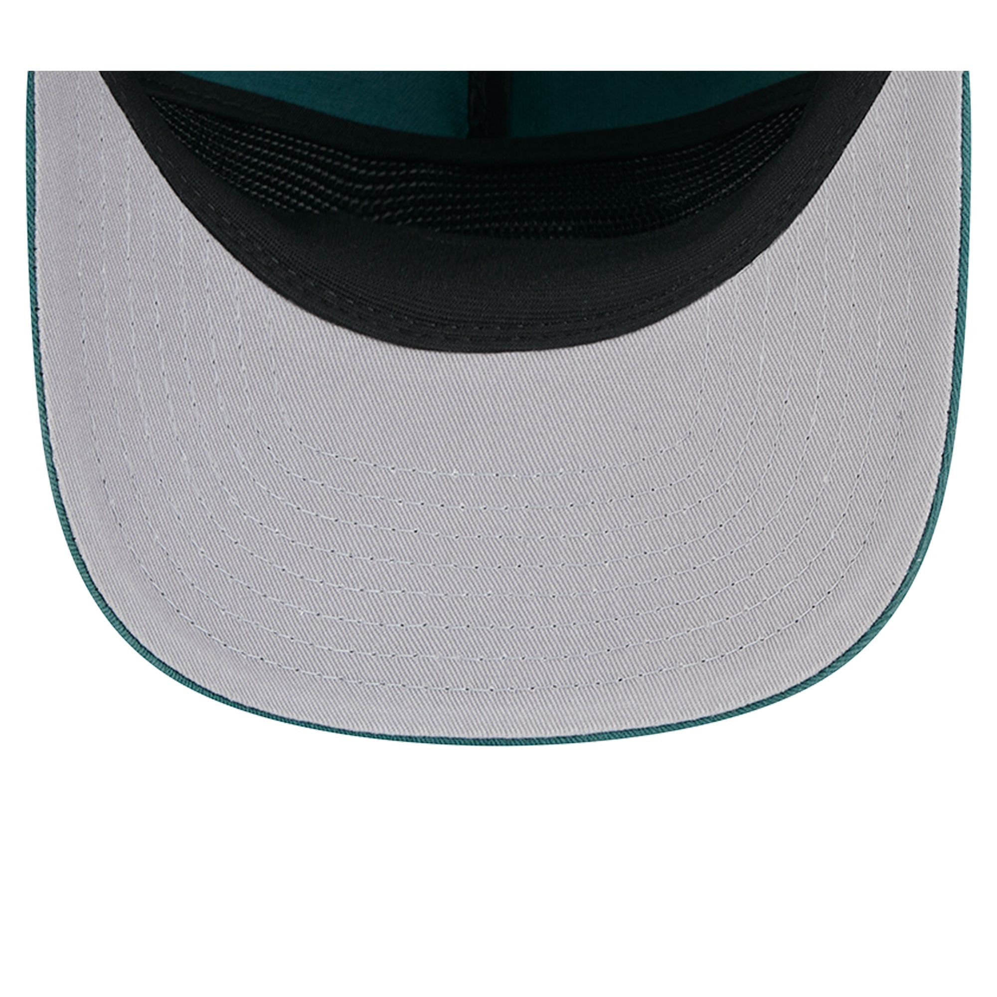 Men's New Era Midnight Green Philadelphia Eagles Stacked 19TWENTY Adjustable Hat