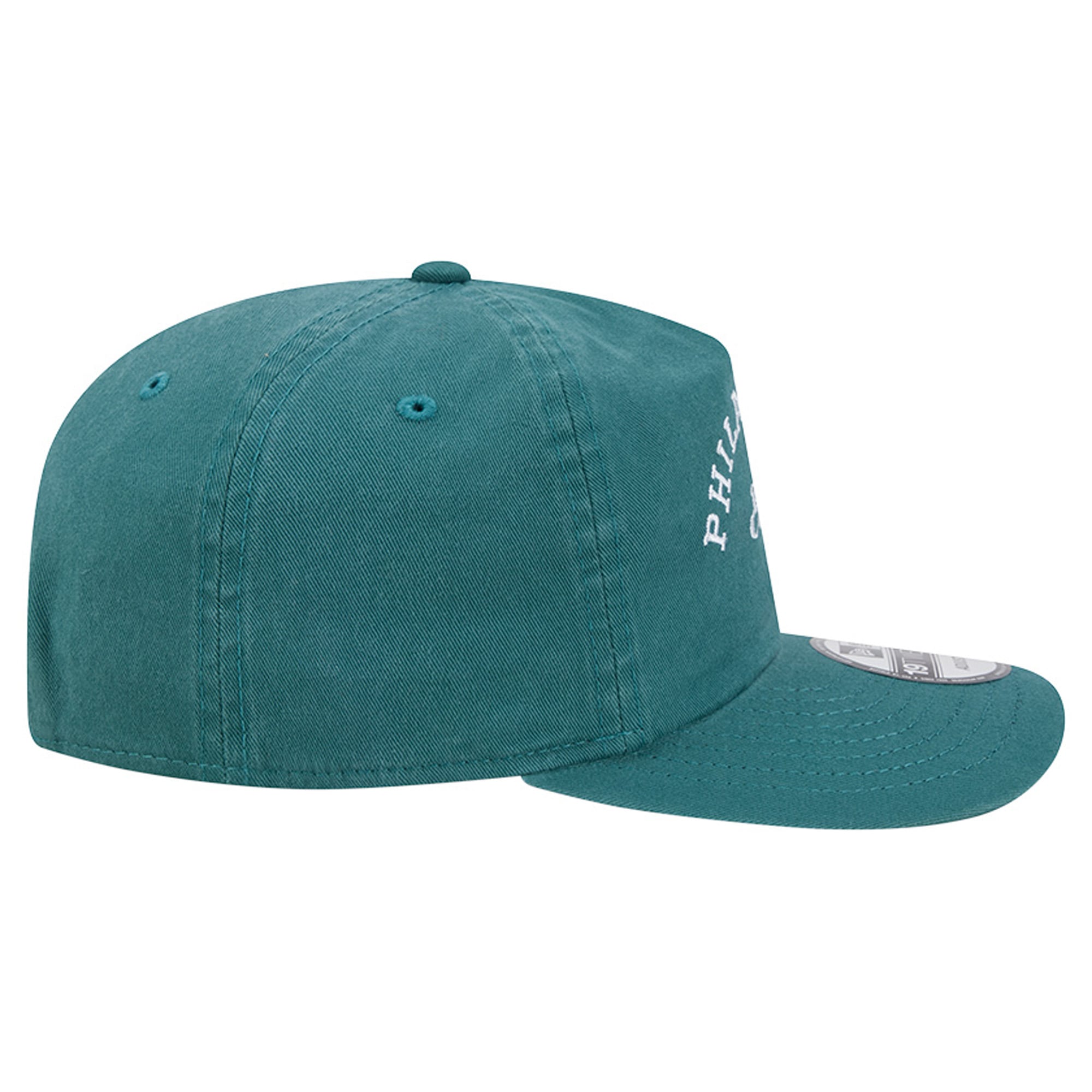 Men's New Era Midnight Green Philadelphia Eagles Stacked 19TWENTY Adjustable Hat
