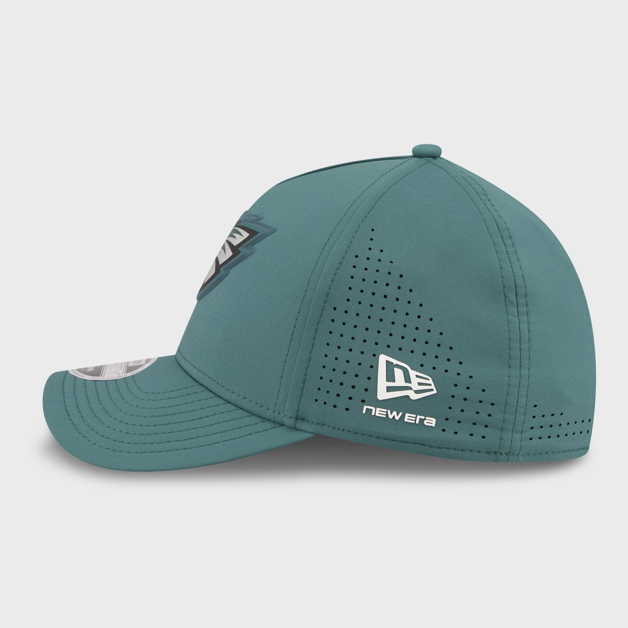 Casquette New Era Midnight Green Philadelphia Eagles Tonal 39THIRTY A-Frame Flex pour homme