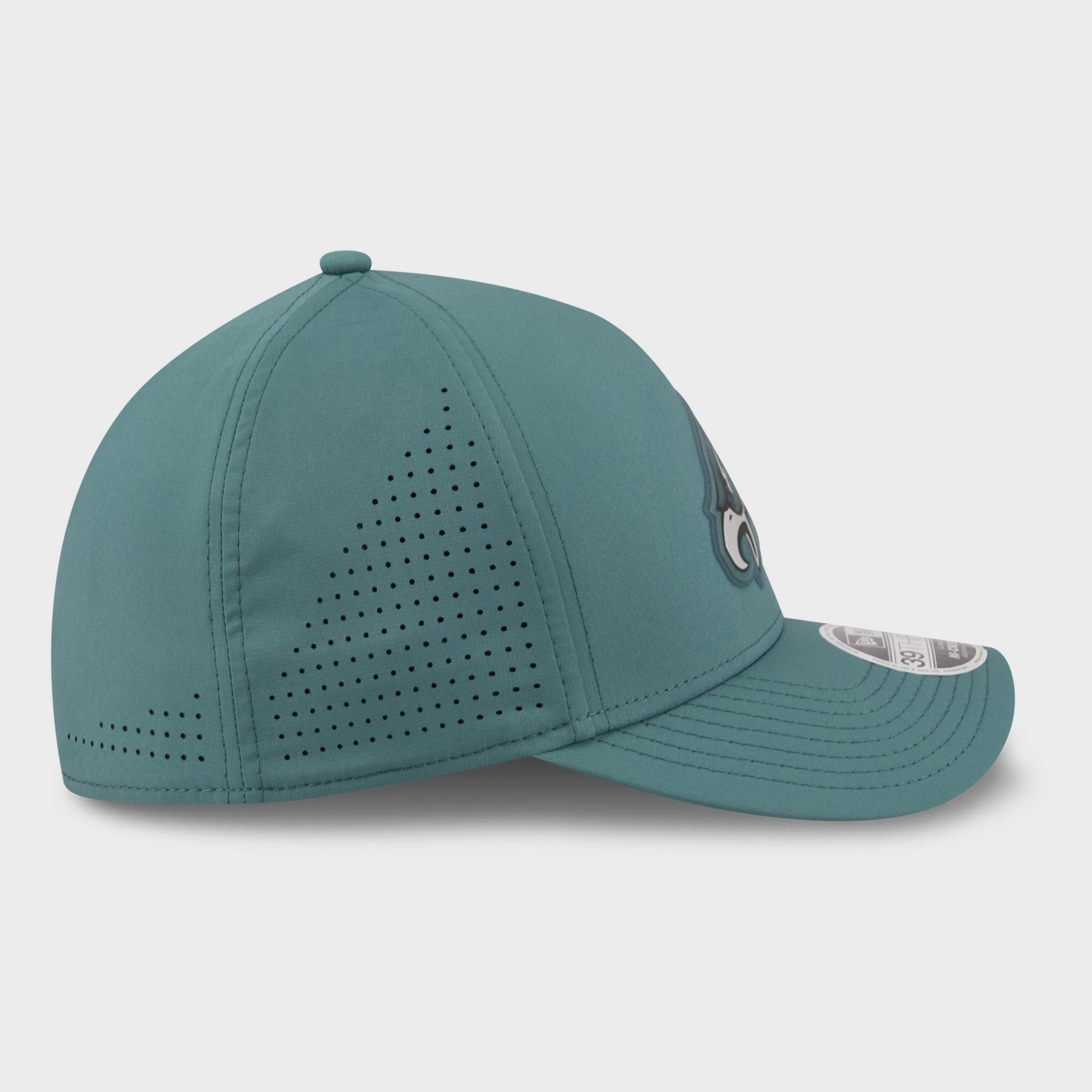 Casquette New Era Midnight Green Philadelphia Eagles Tonal 39THIRTY A-Frame Flex pour homme