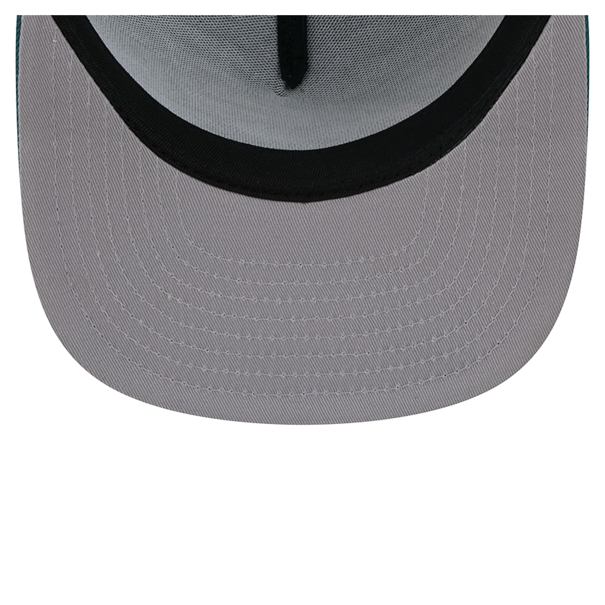 Casquette trucker New Era 9FIFTY Snapback vert nuit/noir Philadelphia Eagles pour homme