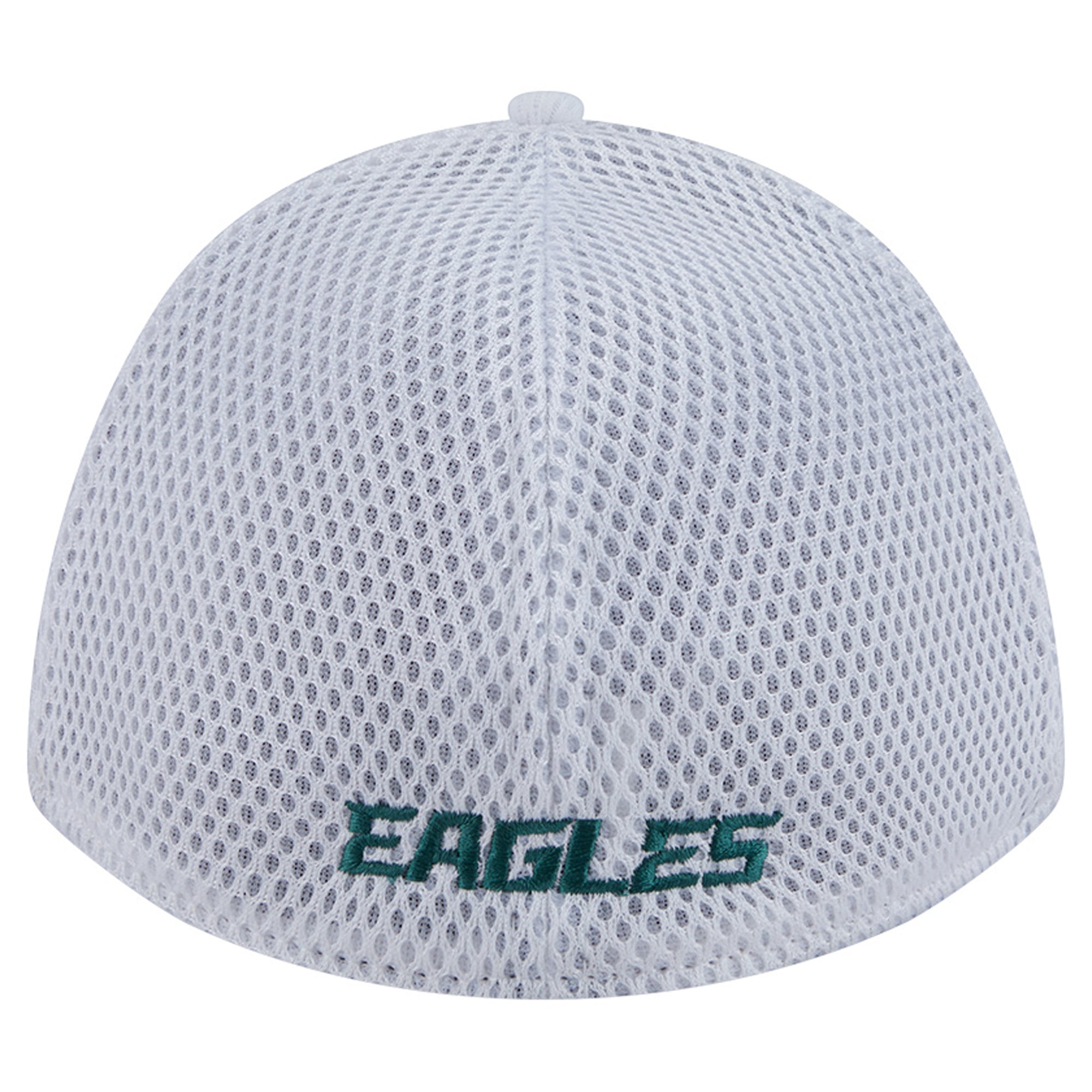 Casquette New Era blanche/vert nuit Philadelphia Eagles Dash 39THIRTY M-Crown Flex pour homme