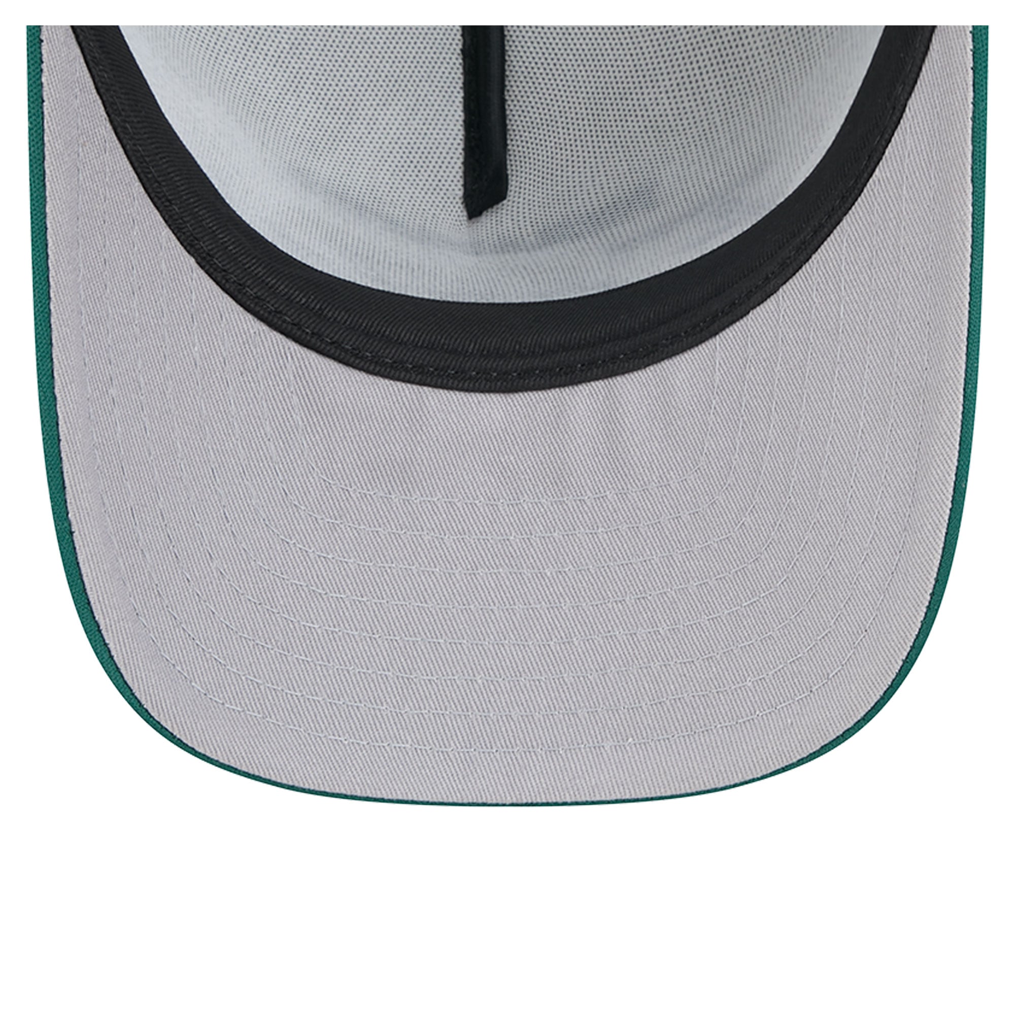 Men's New Era White/Midnight Green Philadelphia Eagles Foam A-Frame 9FIFTY Snapback Trucker Hat