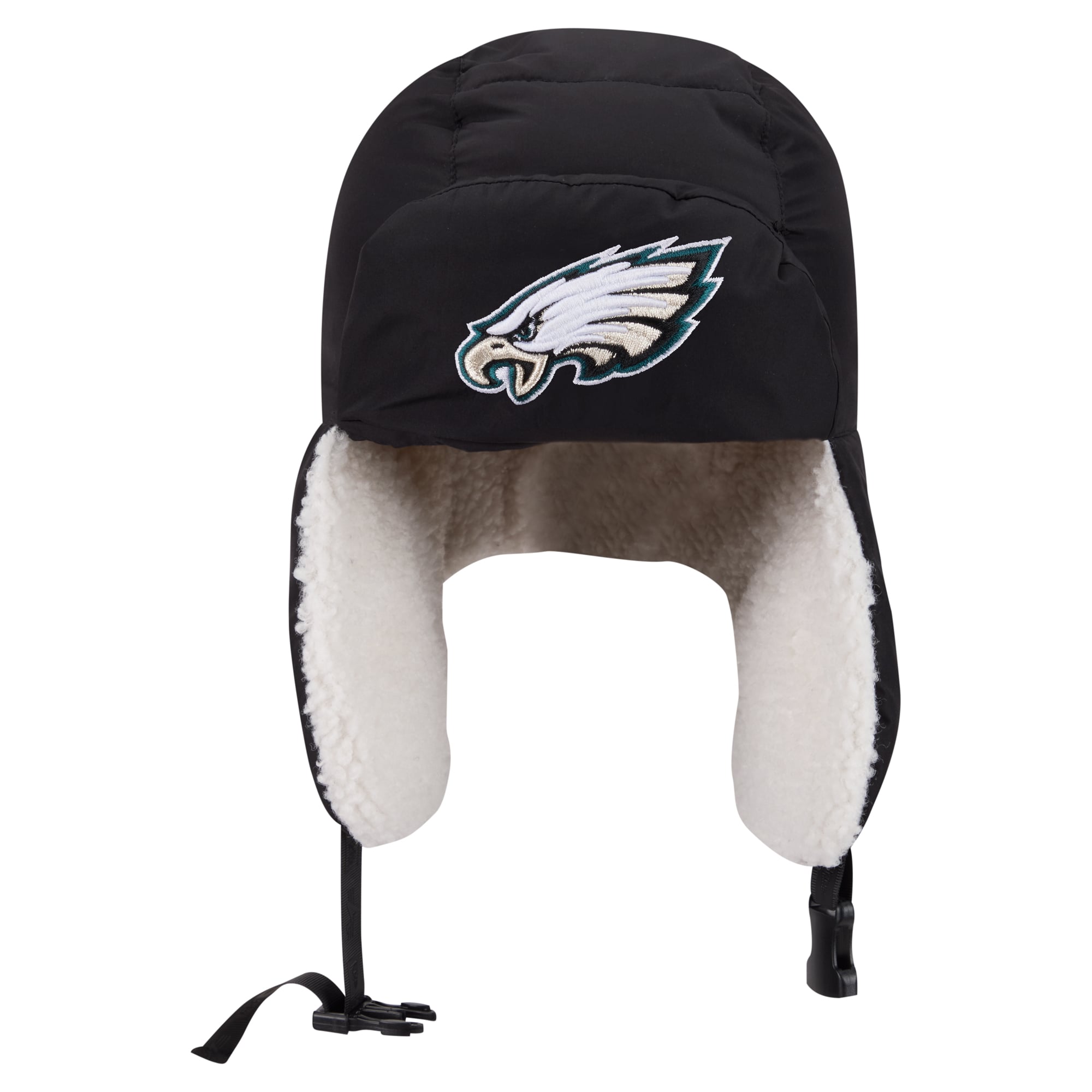 Bonnet matelassé noir Philadelphia Eagles New Era x Alpha Industries pour homme