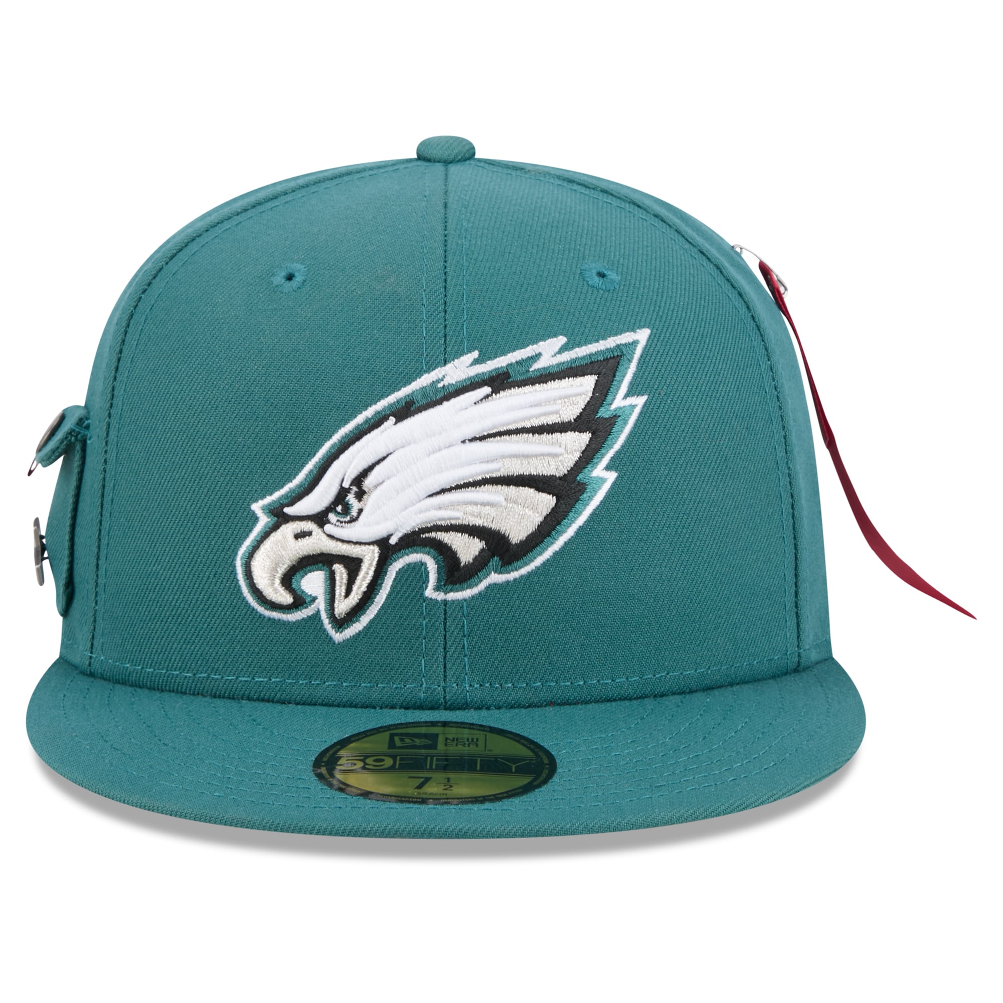 Casquette ajustée New Era x Alpha Industries vert nuit Philadelphia Eagles 59FIFTY pour homme