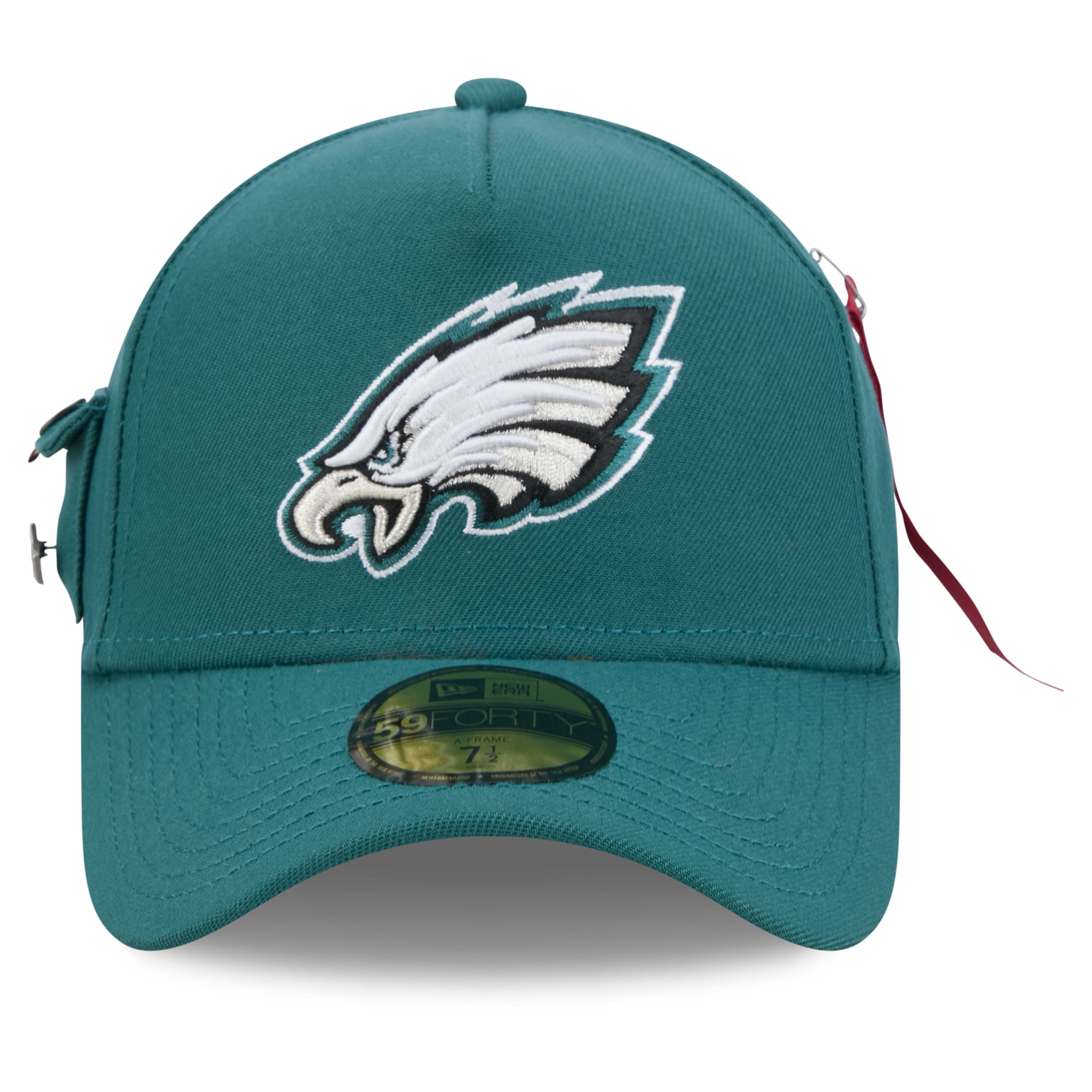 Casquette ajustée New Era x Alpha Industries vert nuit Philadelphia Eagles 59FORTY pour homme