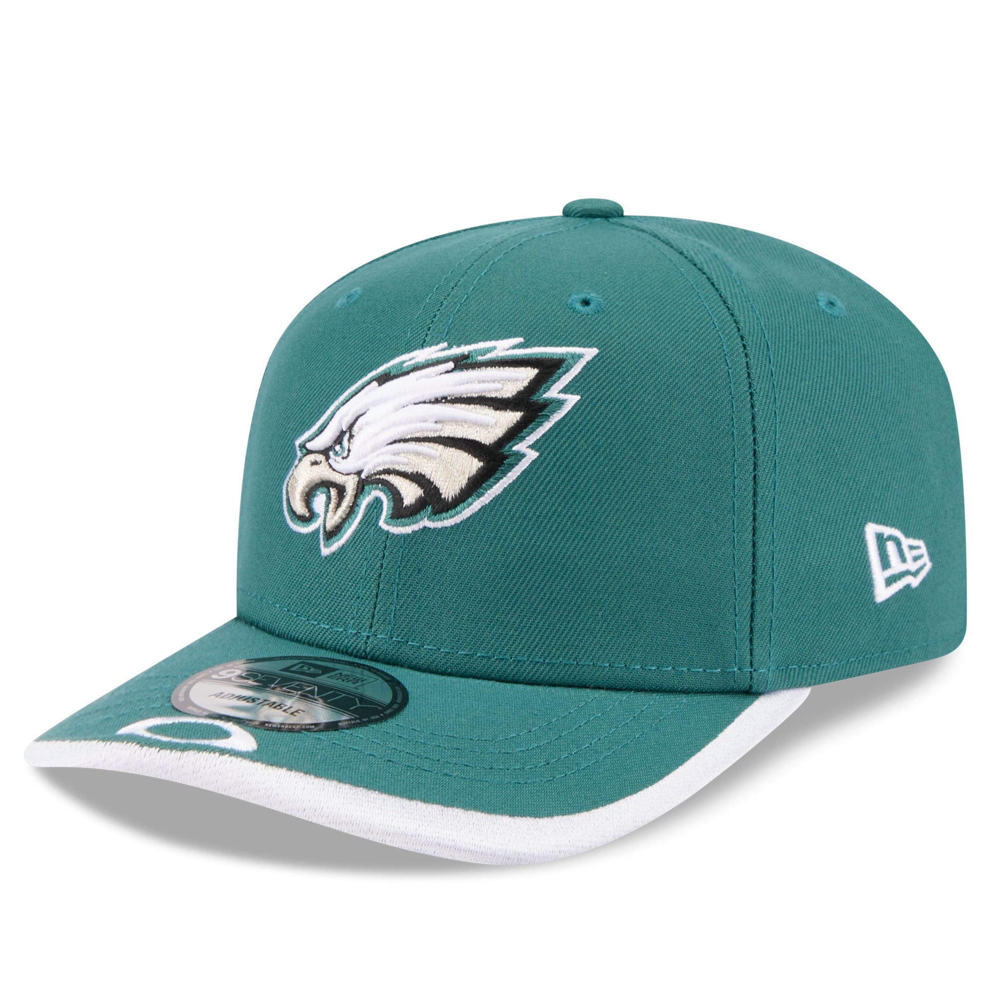 Men's New Era x Oakley Midnight Green Philadelphia Eagles 9SEVENTY Adjustable Hat