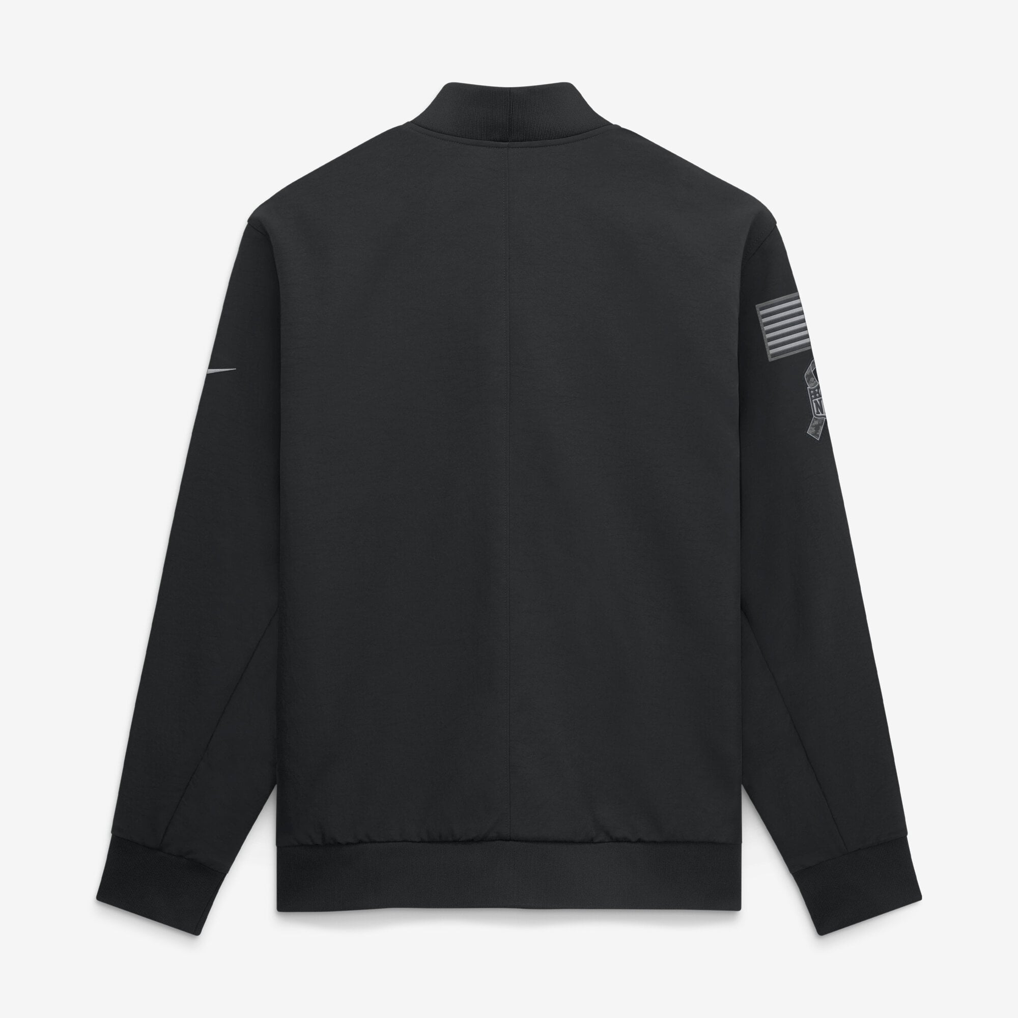 Veste bomber zippée intégrale Nike noire Philadelphia Eagles 2026 Salute to Service pour homme
