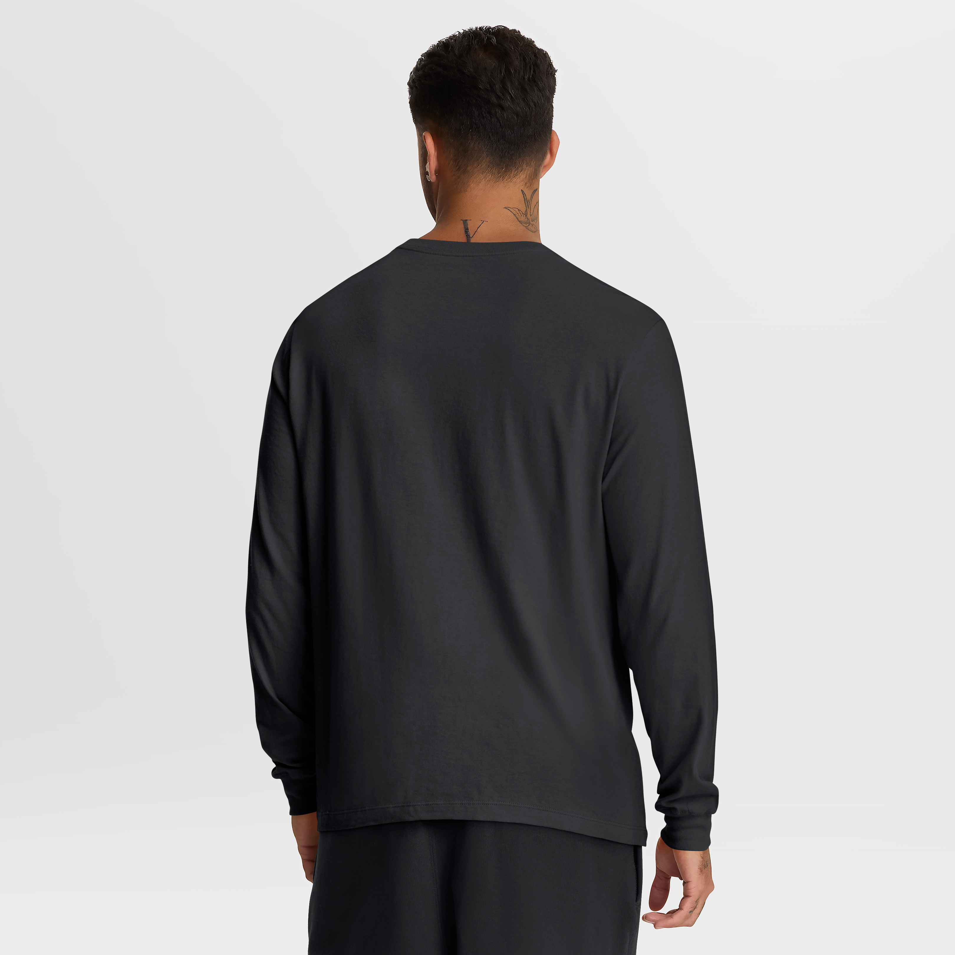 T-shirt à manches longues en coton essentiel Nike Philadelphia Eagles noir pour homme, toujours prêt