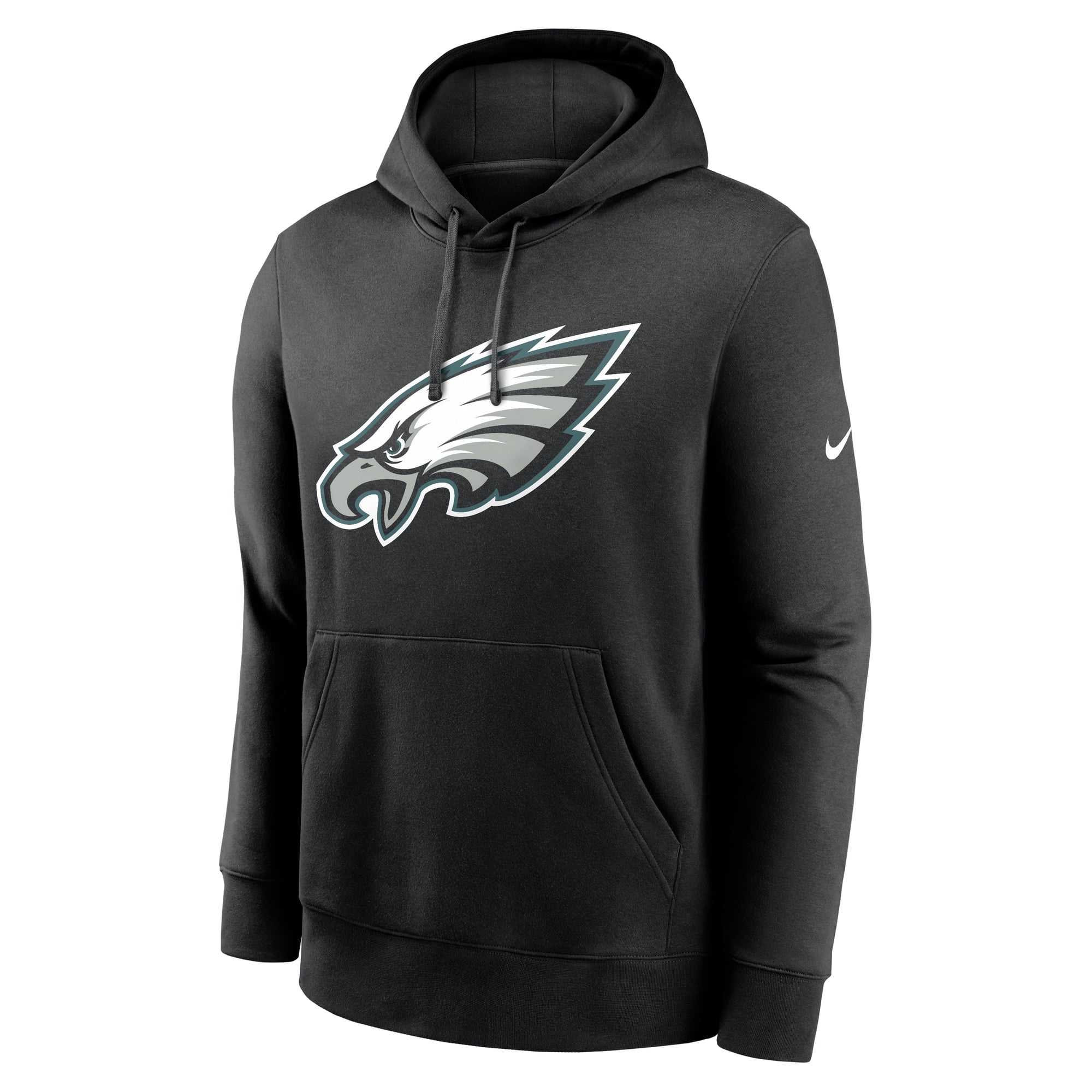 Sweat à capuche polaire Nike vert nuit pour homme, Philadelphia Eagles Club