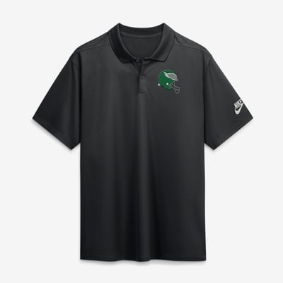 Philadelphia Eagles Nike Heritage Roots Victory Dri-FIT Polo - Black
