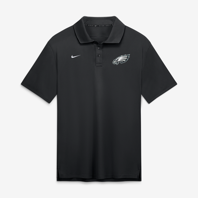 Philadelphia Eagles Nike Par Solid Dri-FIT Polo - Black