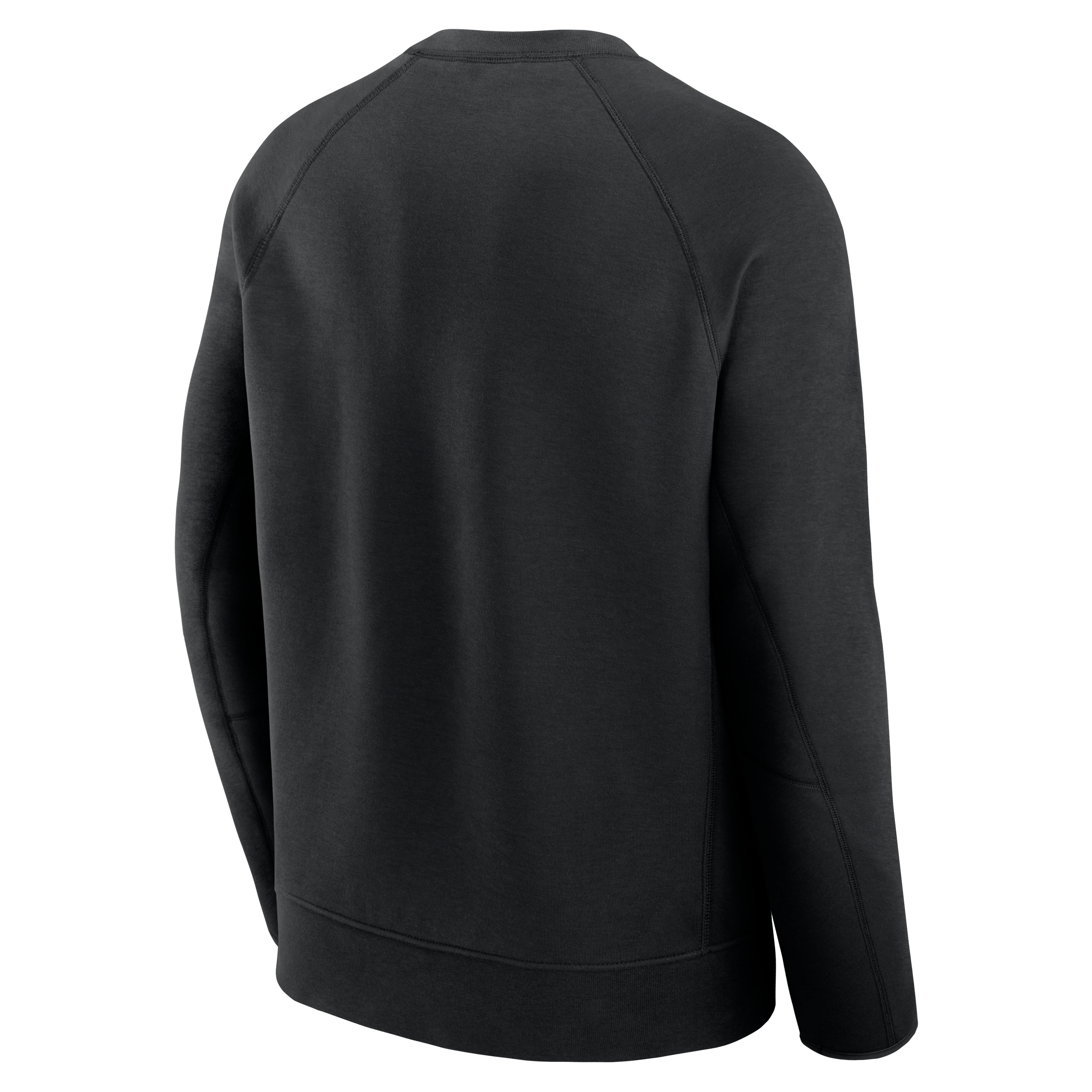 Sweat-shirt raglan Nike noir Philadelphia Eagles Tech Fleece pour homme