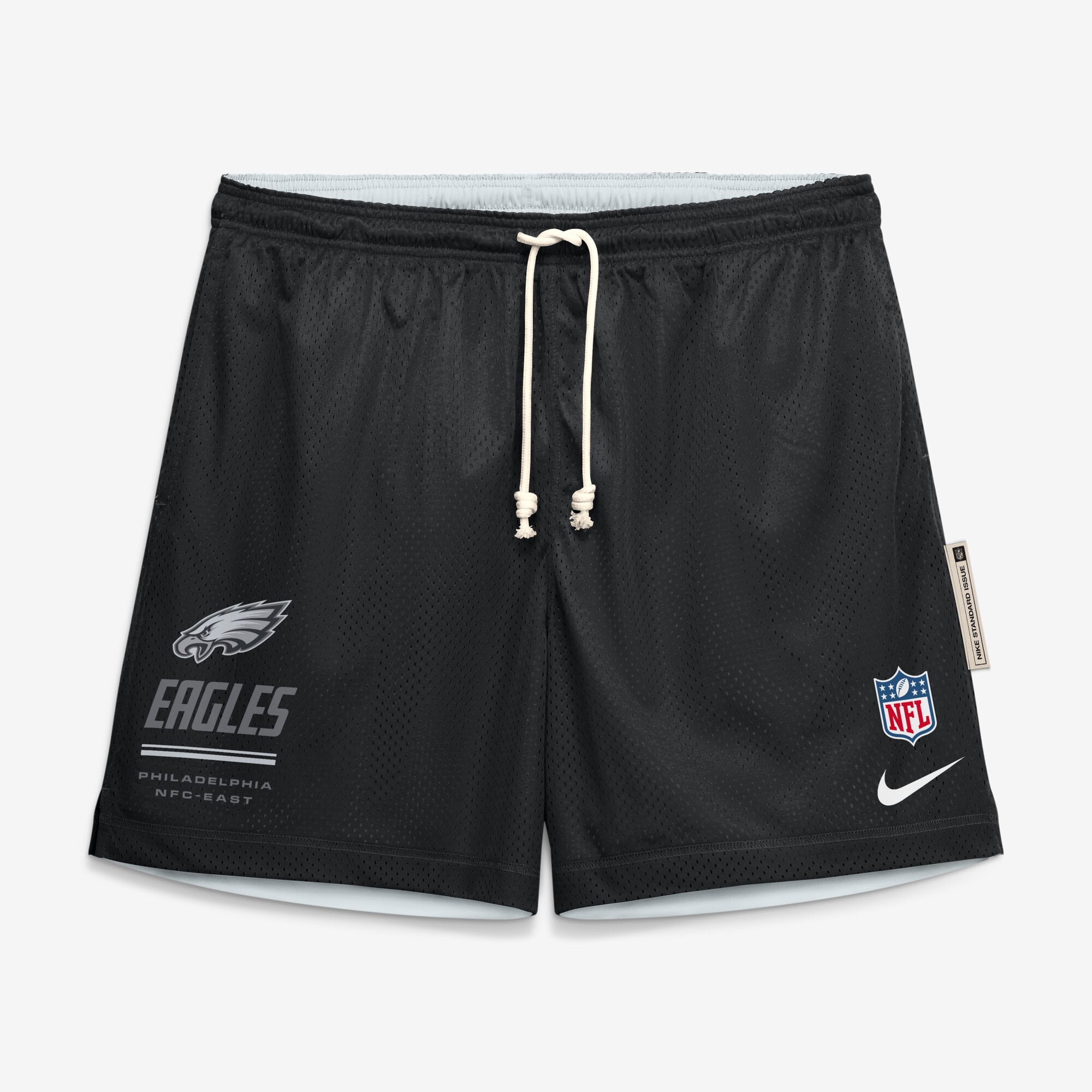 Short réversible Nike Dri-FIT Sideline Standard Issue noir/platine pour homme