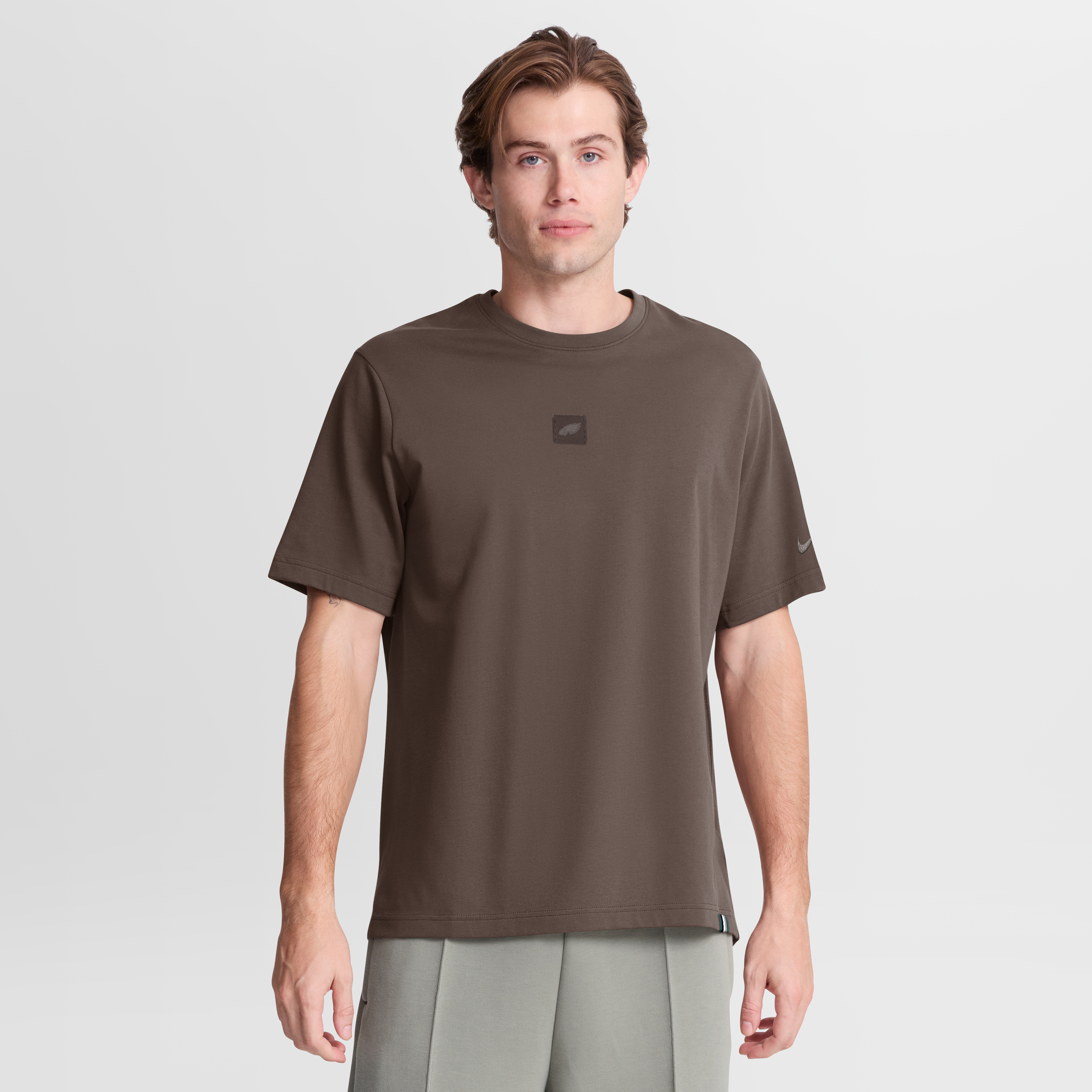 T-shirt Nike Dri-FIT Last Resort marron Philadelphia Eagles pour homme