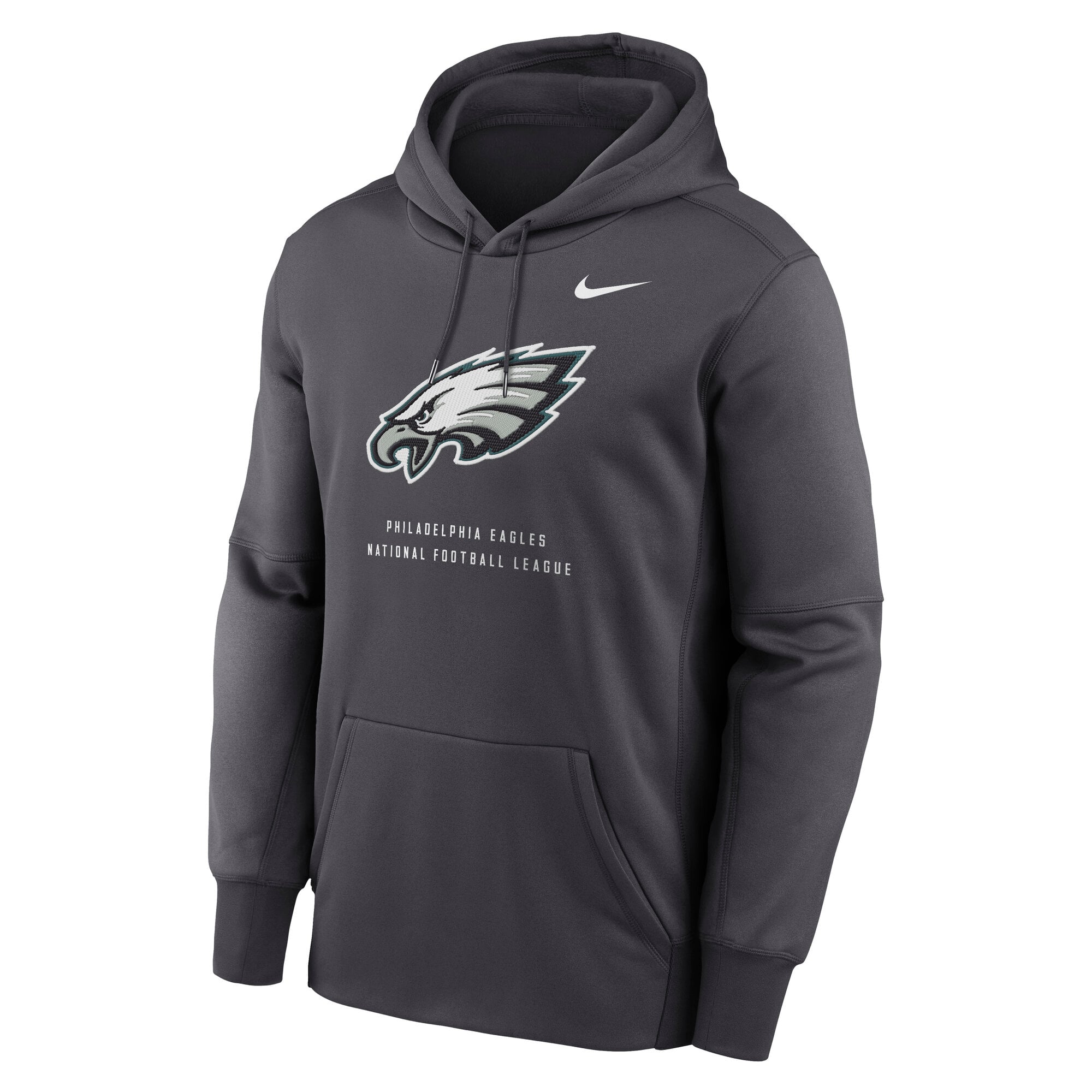 Sweat à capuche Nike Therma-FIT bleu sarcelle Philadelphia Eagles pour homme