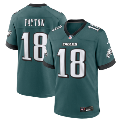 Cole Payton Philadelphia Eagles Nike Team Game Jersey - Midnight Green