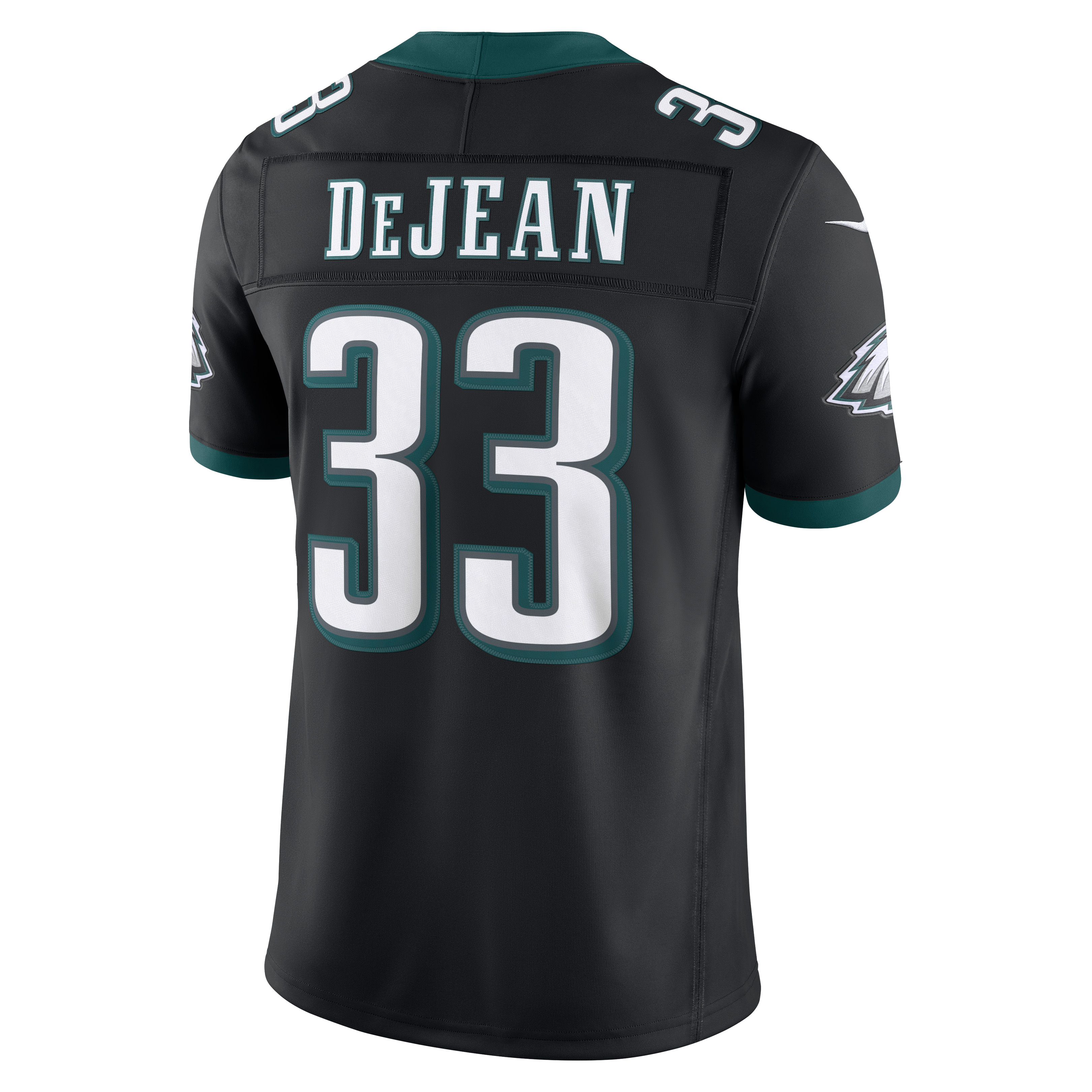Men's Nike Cooper DeJean Midnight Green Philadelphia Eagles Team Vapor F.U.S.E. Stitched Limited Jersey