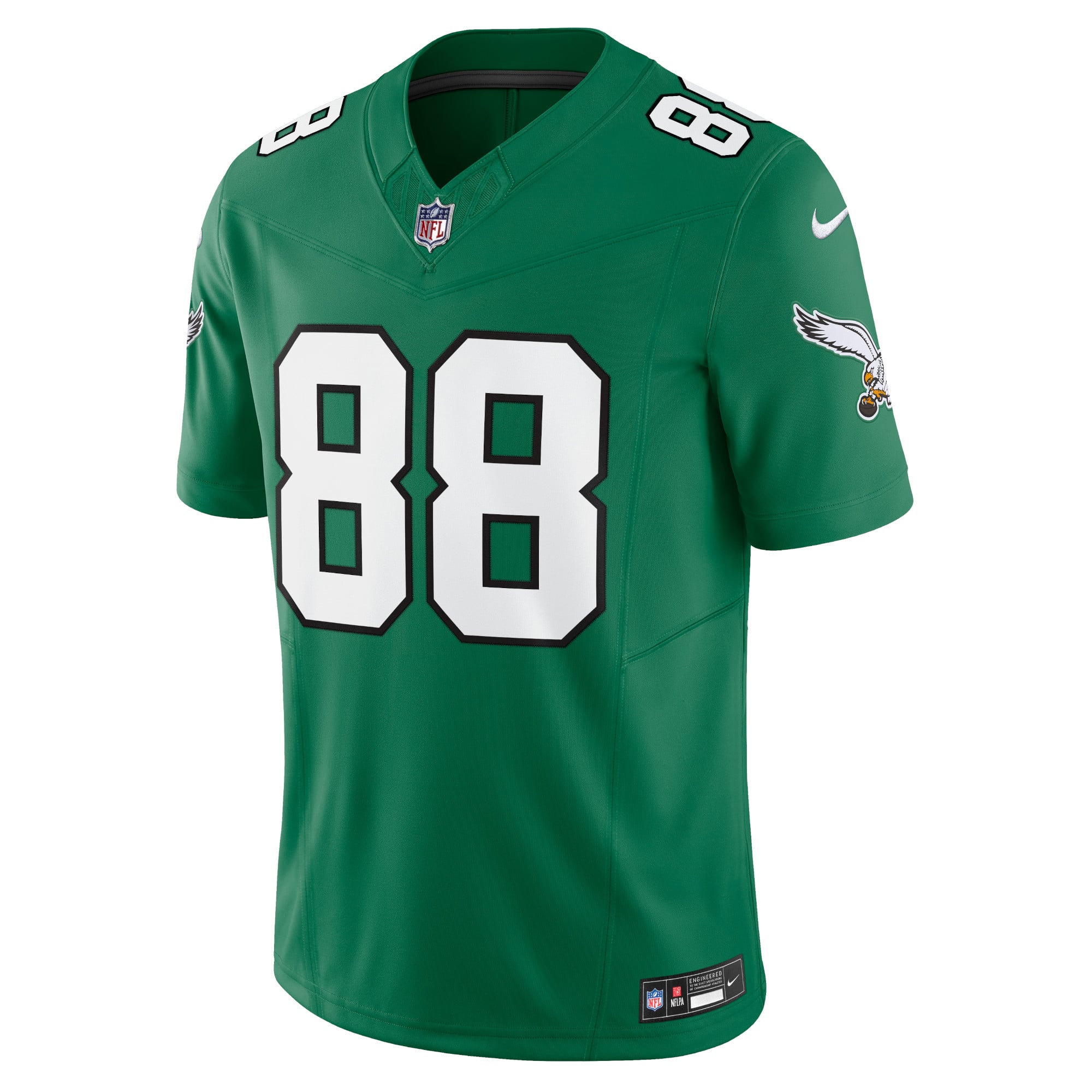 Maillot Nike Dallas Goedert Kelly Green Philadelphia Eagles Vapor F.U.S.E. Limited pour homme