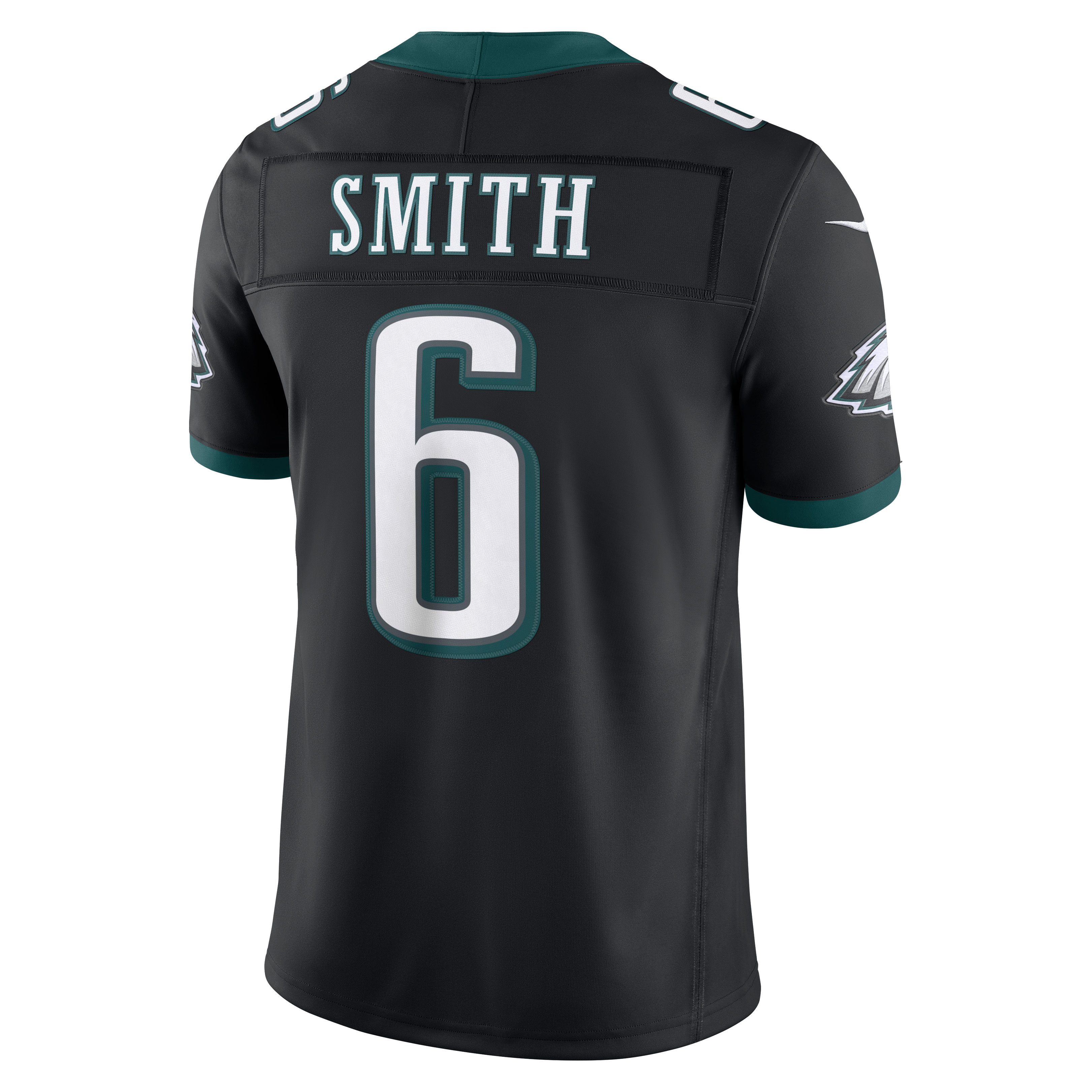 Men's Nike DeVonta Smith Midnight Green Philadelphia Eagles Team Vapor F.U.S.E. Stitched Limited Jersey