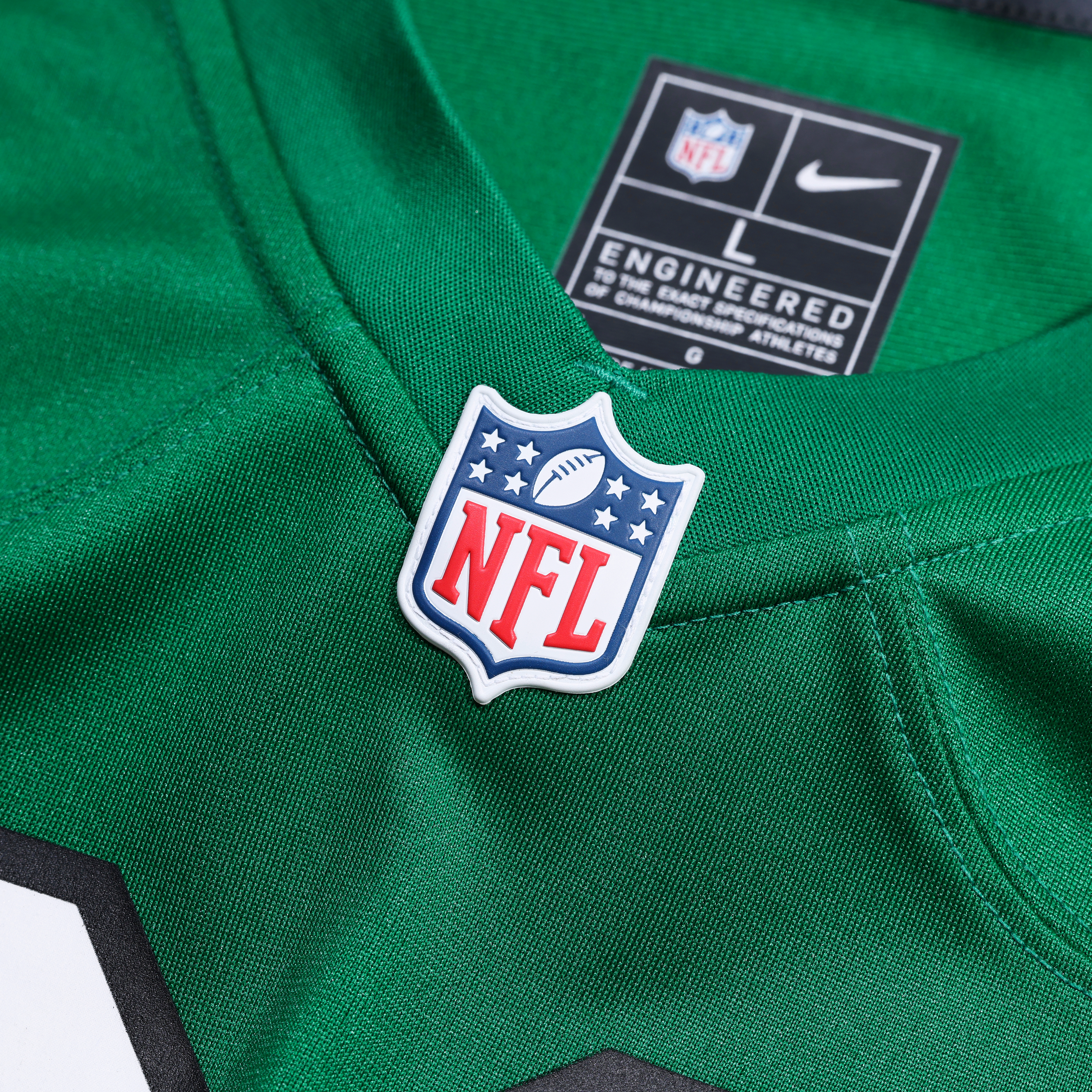 Maillot alternatif Nike Dontayvion Wicks Kelly Green des Eagles de Philadelphie pour homme