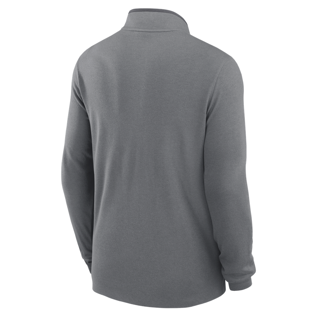 Men's Nike Gray Philadelphia Eagles Dri-FIT Victory Half-Zip Pullover