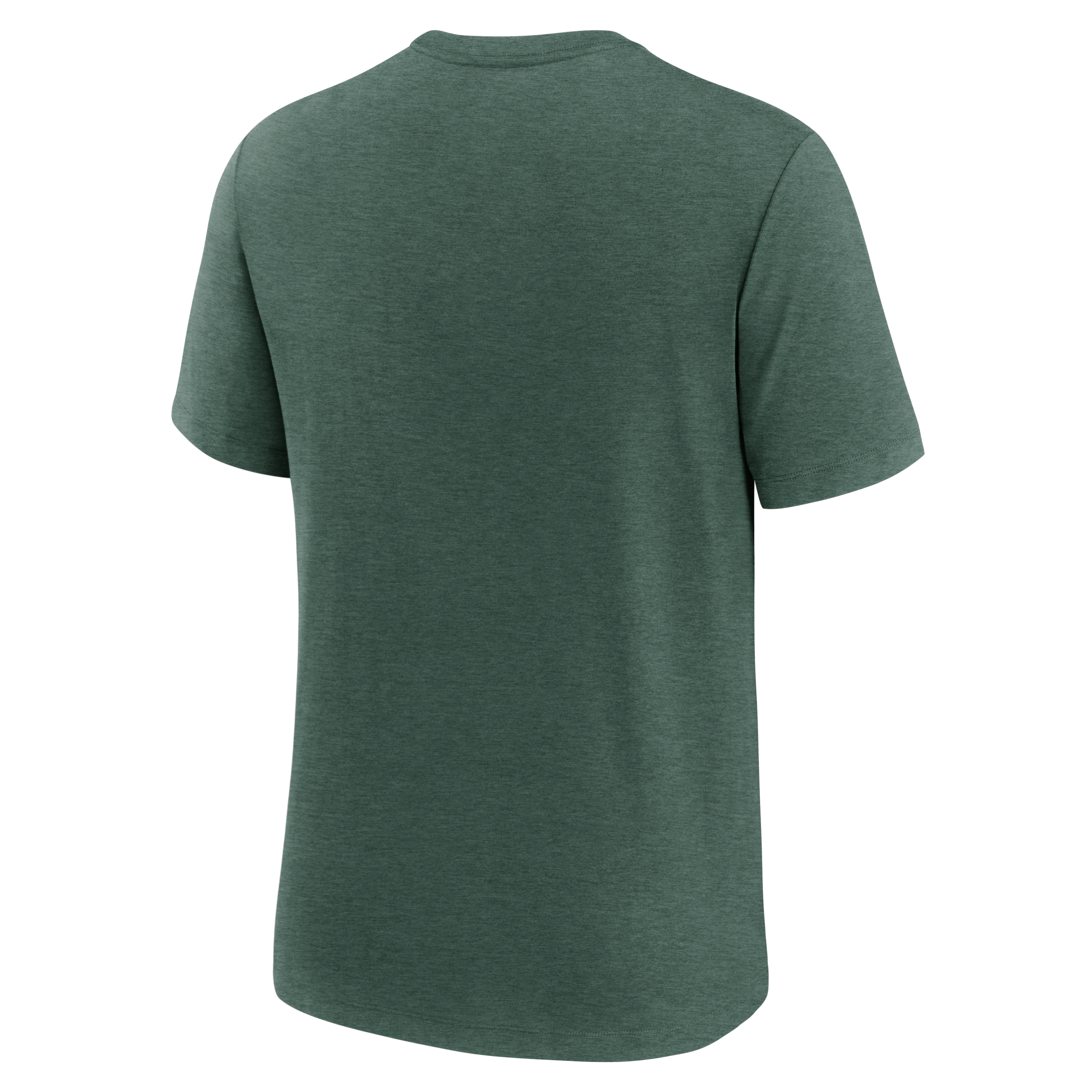 Men's Nike Heather Green Philadelphia Eagles Rewind Tri-Blend T-Shirt