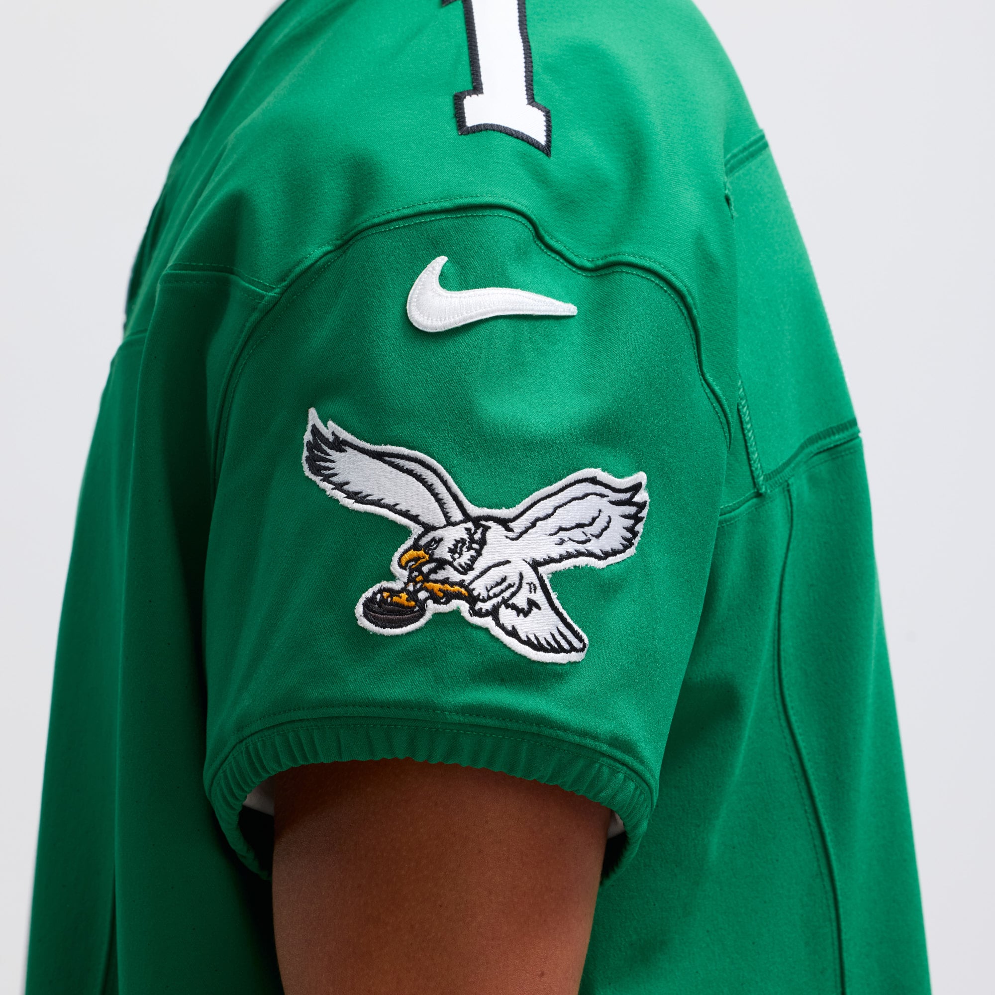 Men's Nike Jalen Hurts Midnight Green Philadelphia Eagles Team Vapor F.U.S.E. Elite Jersey