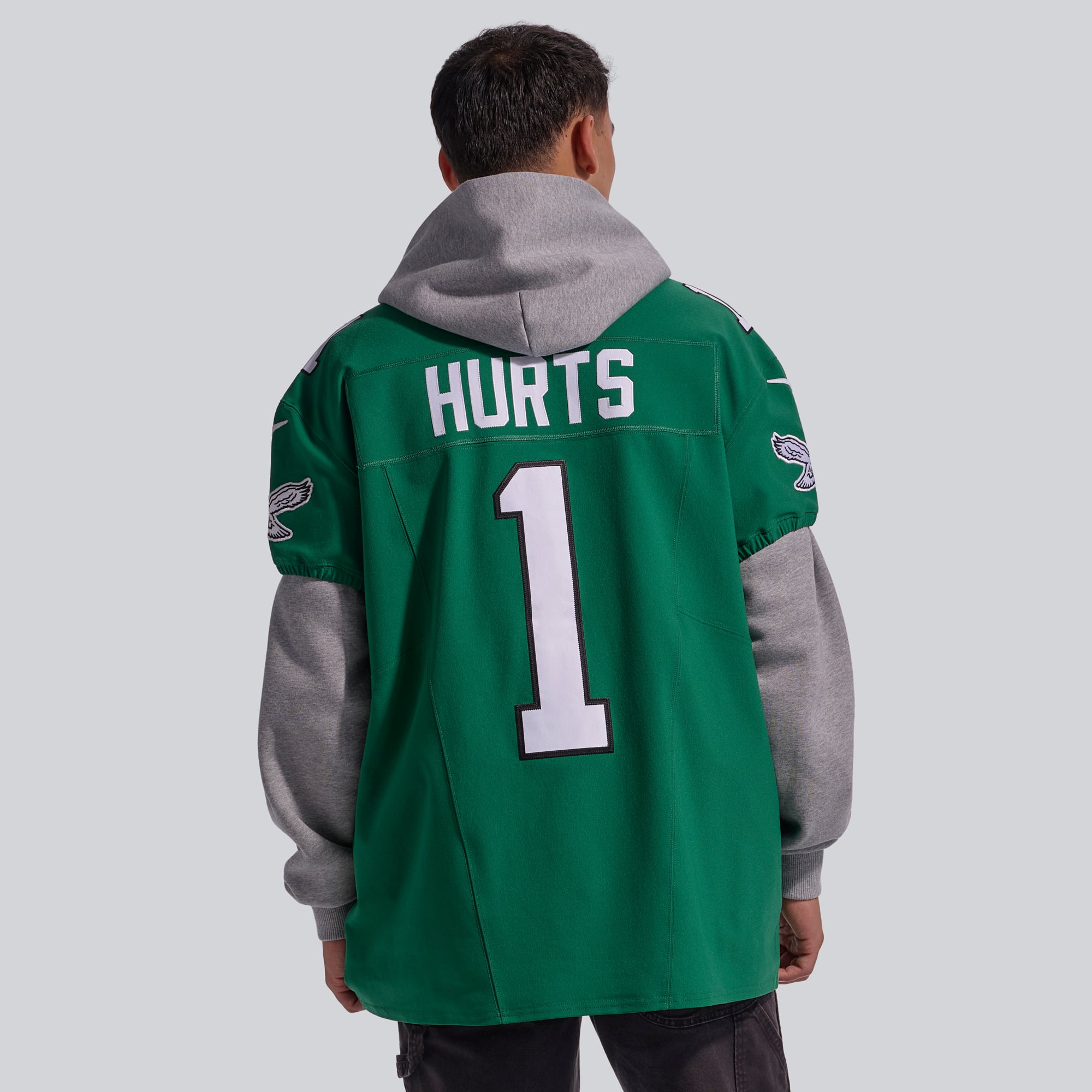 Men's Nike Jalen Hurts Midnight Green Philadelphia Eagles Team Vapor F.U.S.E. Elite Jersey