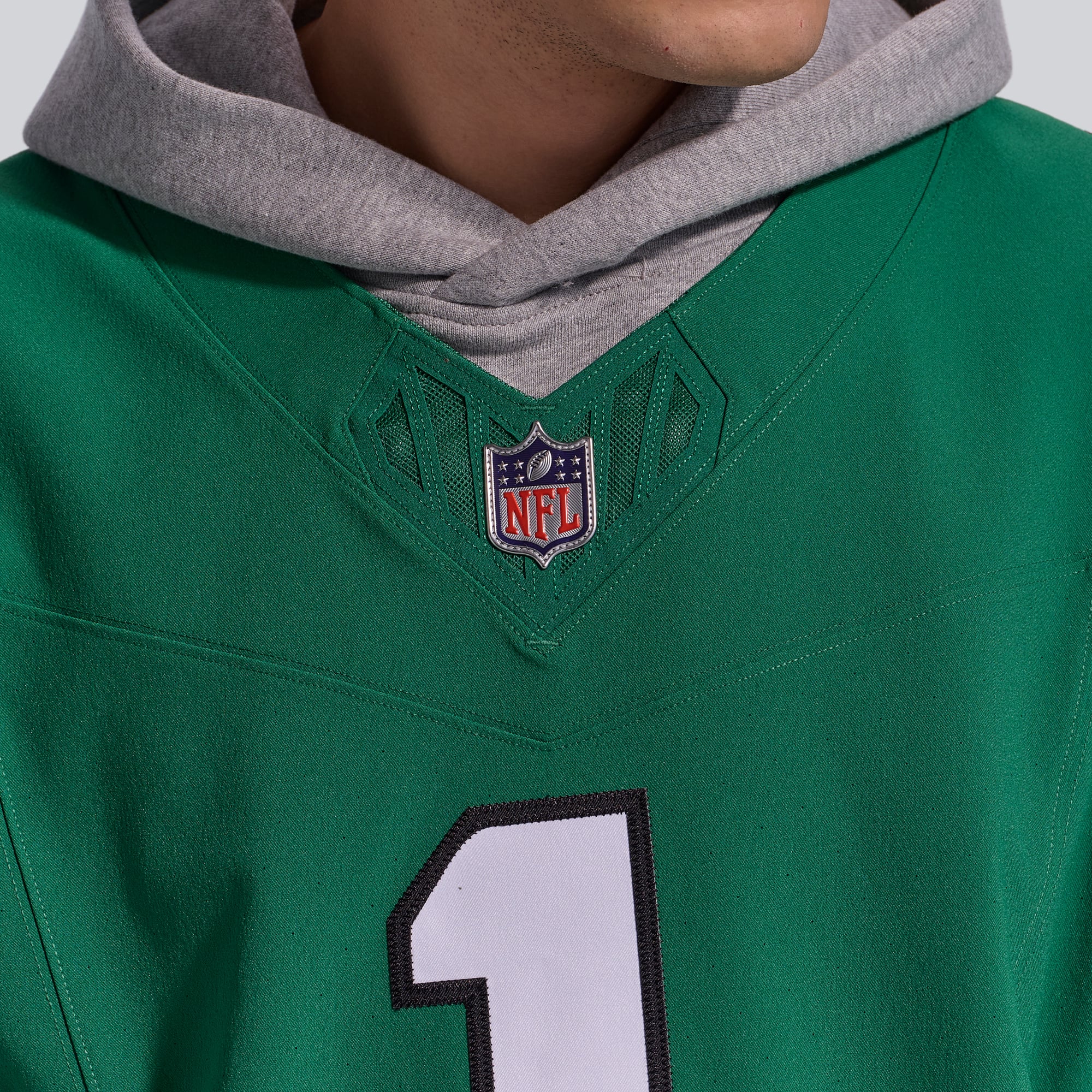 Men's Nike Jalen Hurts Midnight Green Philadelphia Eagles Team Vapor F.U.S.E. Elite Jersey