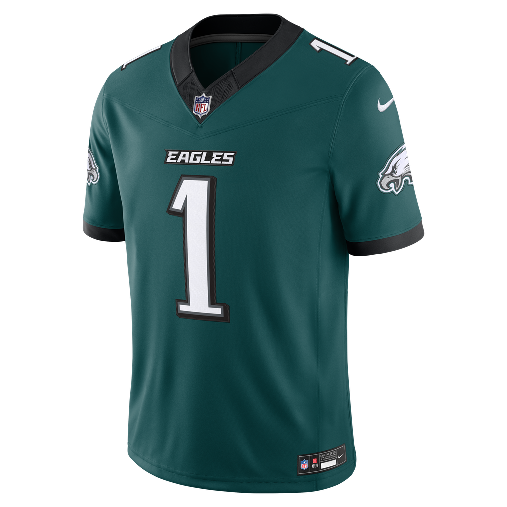 Jalen Hurts Philadelphia Eagles Nike Team Vapor F.U.S.E. Stitched ...
