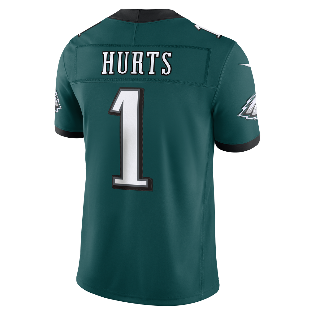 Jalen Hurts Philadelphia Eagles Nike Team Vapor F.U.S.E. Stitched ...