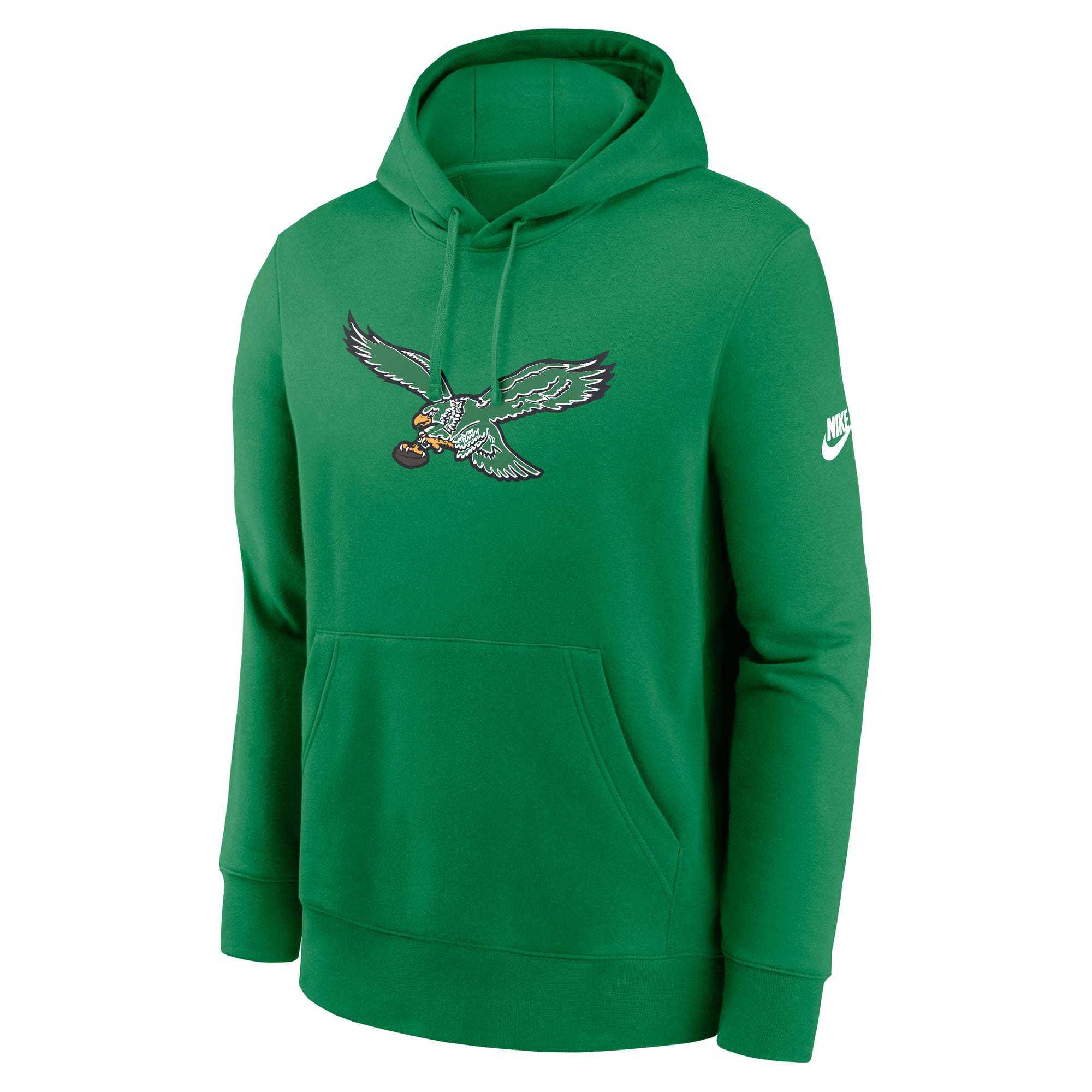 Men's Nike Kelly Green Philadelphia Eagles Club Fleece Pullover Hoodie